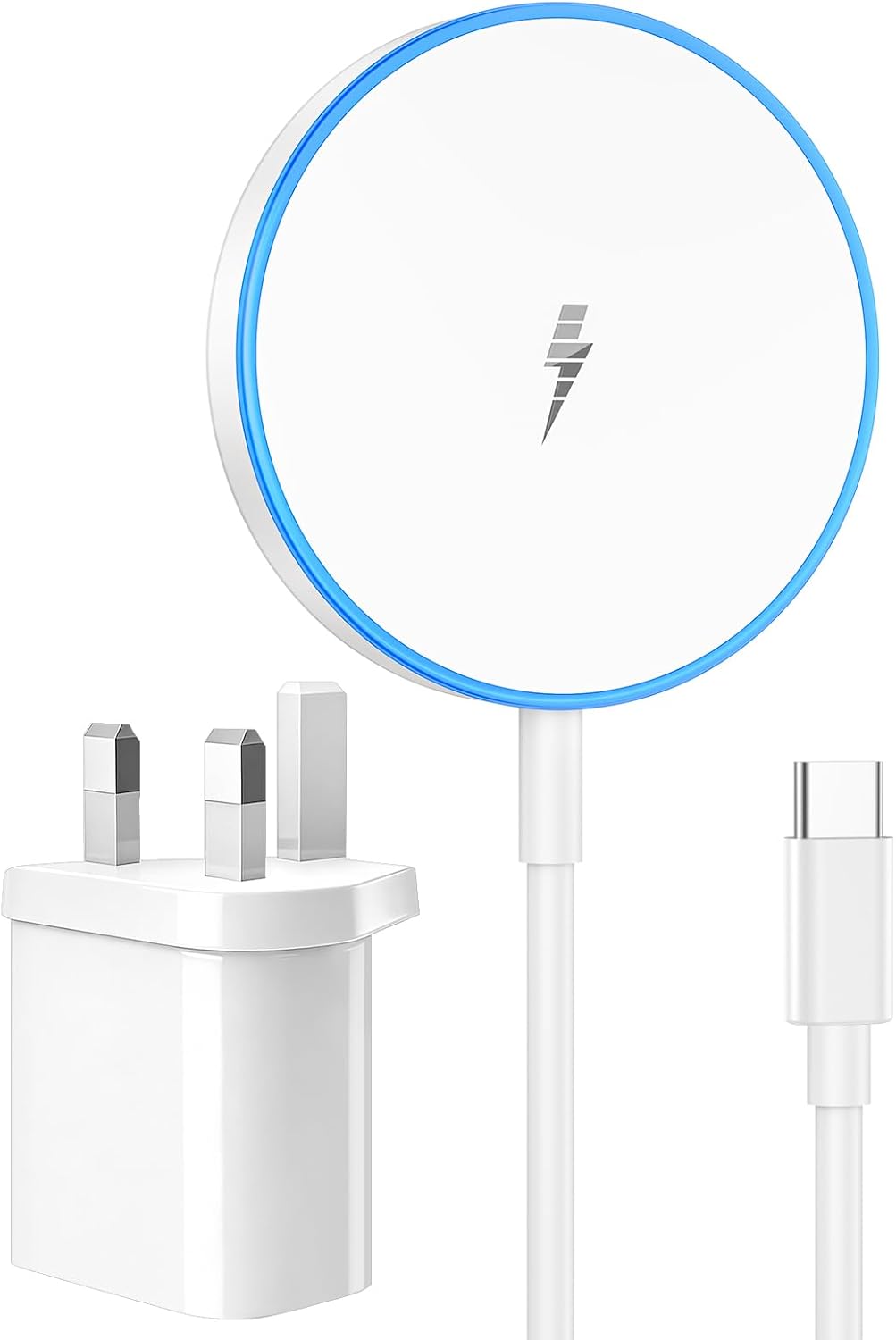 Detalle de Magnetic Wireless Charger 20W MagSafe for iPhone & AirPods