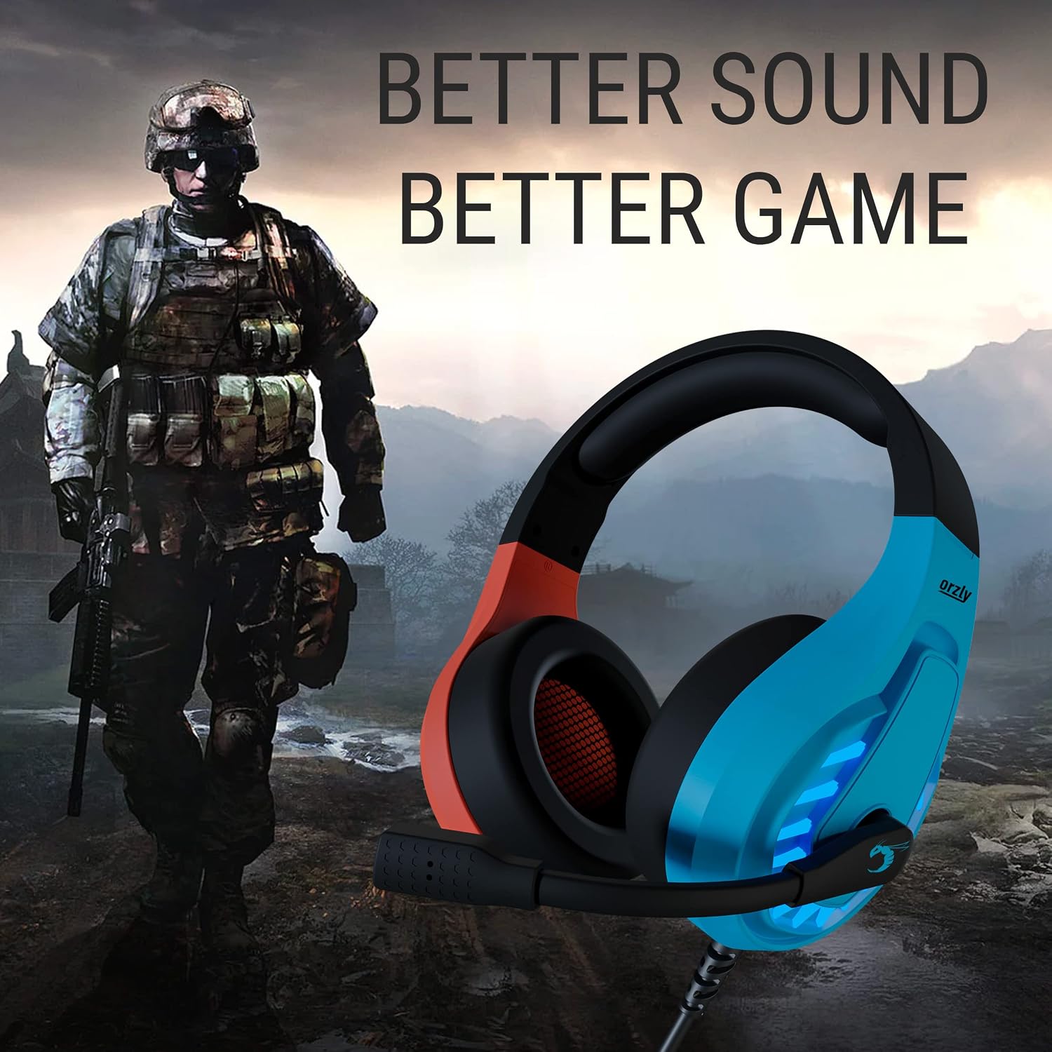 Thumbnail 4 de Orzly Tanmai RXH-30 gaming headset with mic