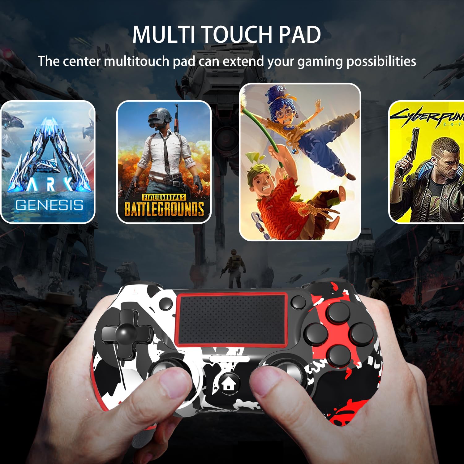 Thumbnail 4 de SZYUYU Wireless Controller for PS4 8-10h