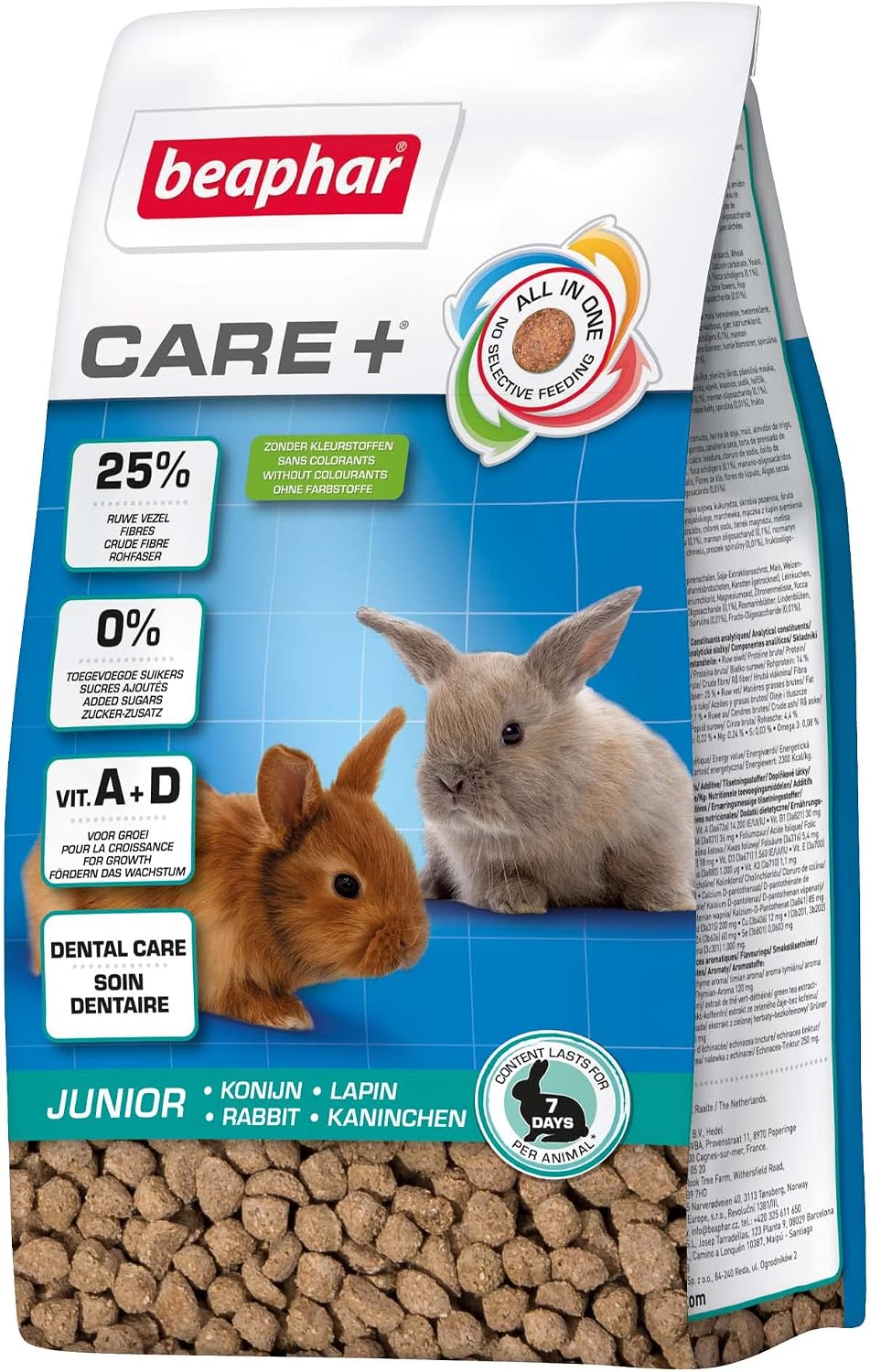 Thumbnail 6 de Beaphar CARE+ Jr. Rabbit da 1,5 kg: mangime per giovani conigli