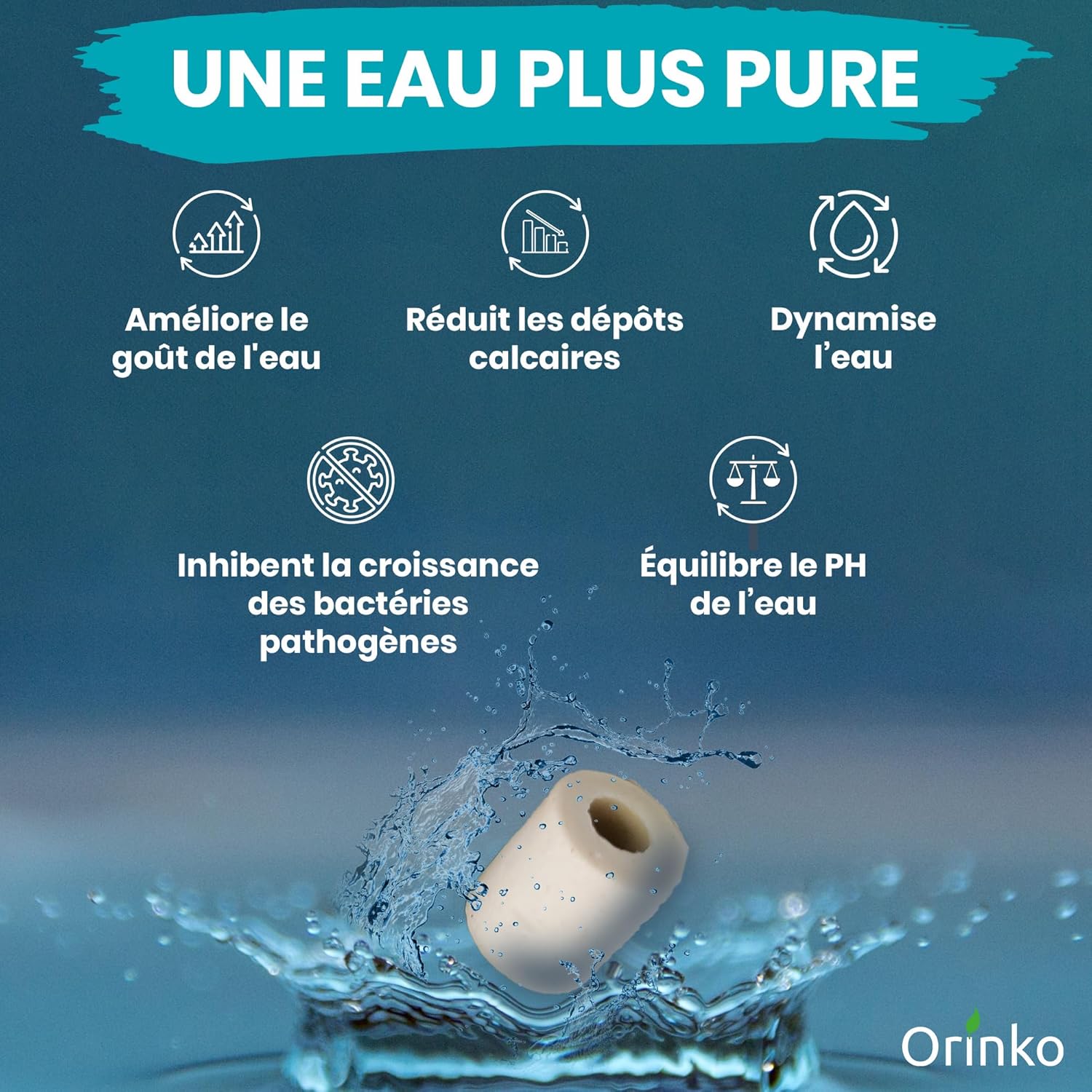 Thumbnail 1 de Perles de céramique EM x80, améliorent la qualité de l’eau 🚰