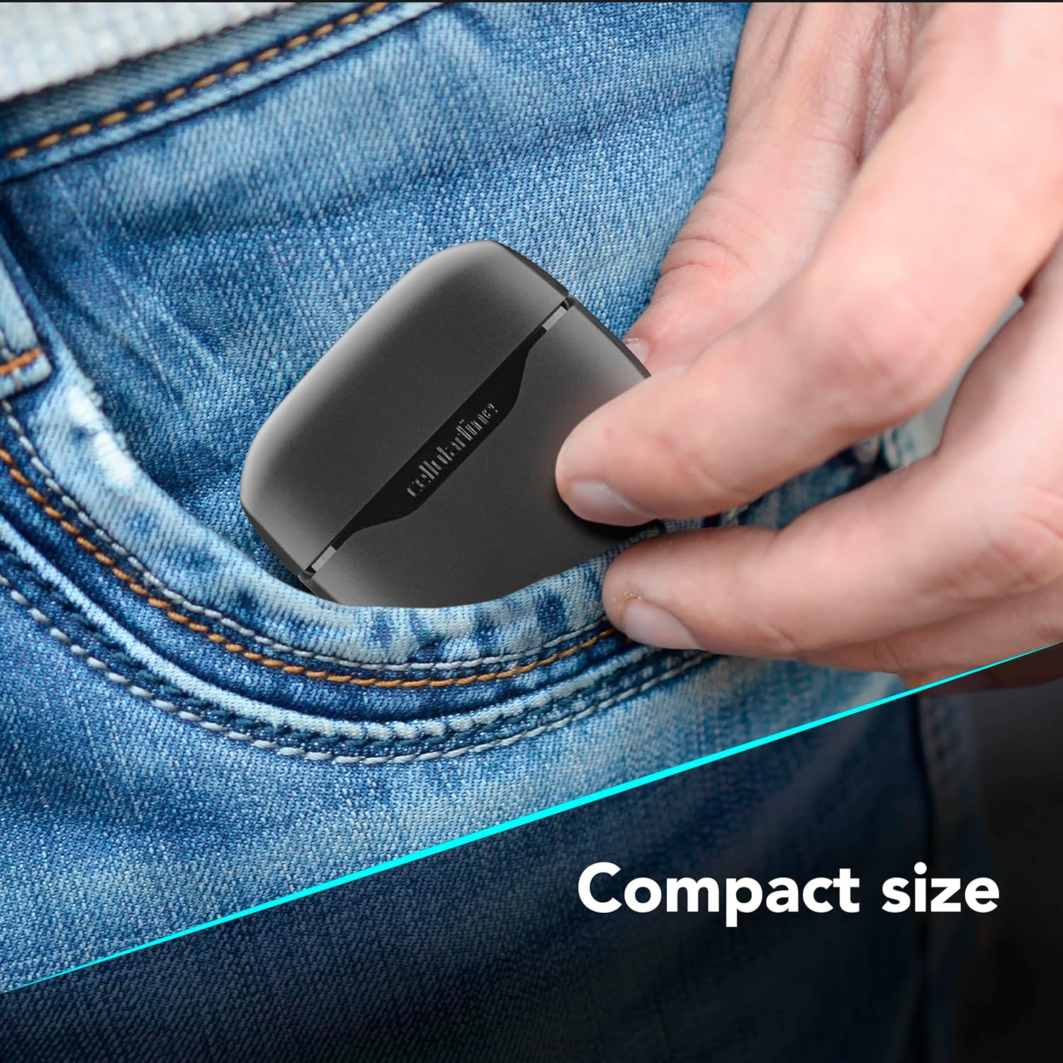 Thumbnail 3 de Cellularline CORE Auricolari Bluetooth True Wireless con custodia di ricarica e display LED