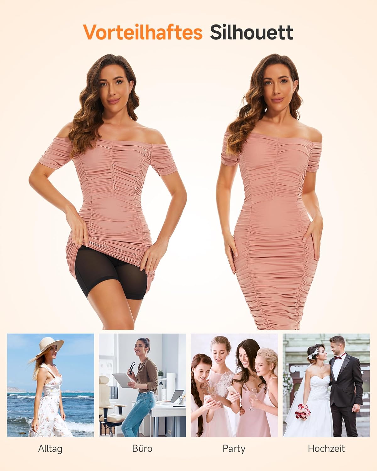 Thumbnail 4 de YADIFEN Shapewear Damen Bauchweg Unterhose – Hohe Taille mit Bauchkontrolle und Po-Lifting
