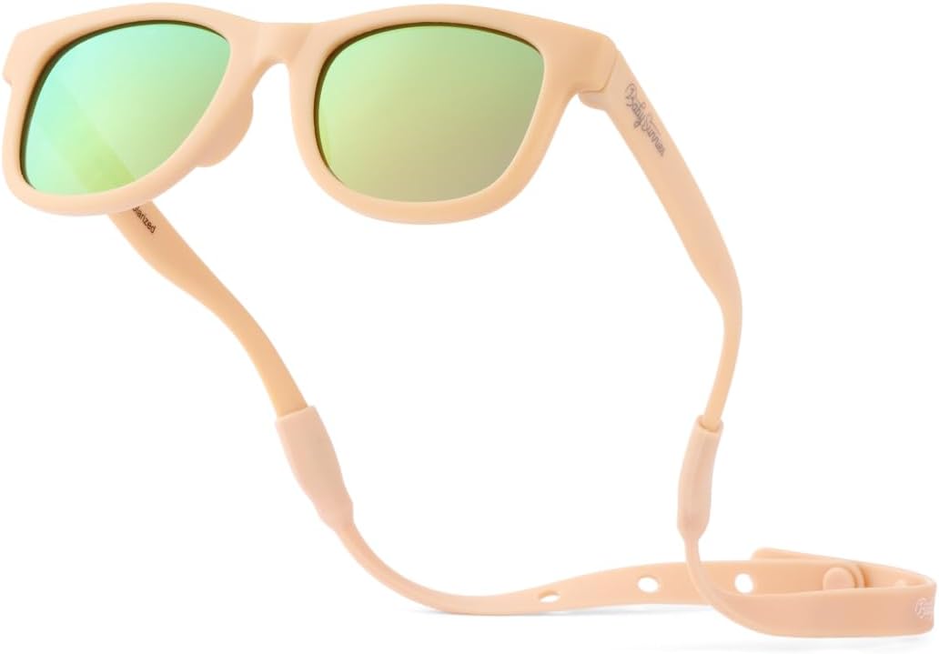 Detalle de BABY SUNNIES Lunettes de soleil polarisées pour bébé 0 à 24 mois avec sangle incassables et flexibles