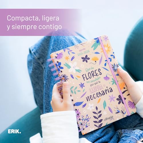 Thumbnail 7 de Grupo Erik Agenda Amelie Semana Vista A5 2025-2026, con anillas 🎒