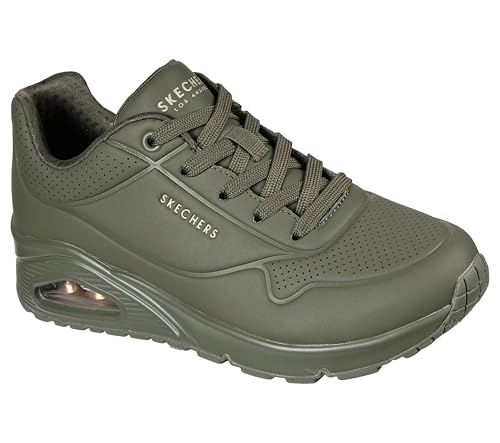 Thumbnail 8 de Skechers Damen UNO Stand ON AIR Sneaker Olive Durabuck, Größe 36 EU