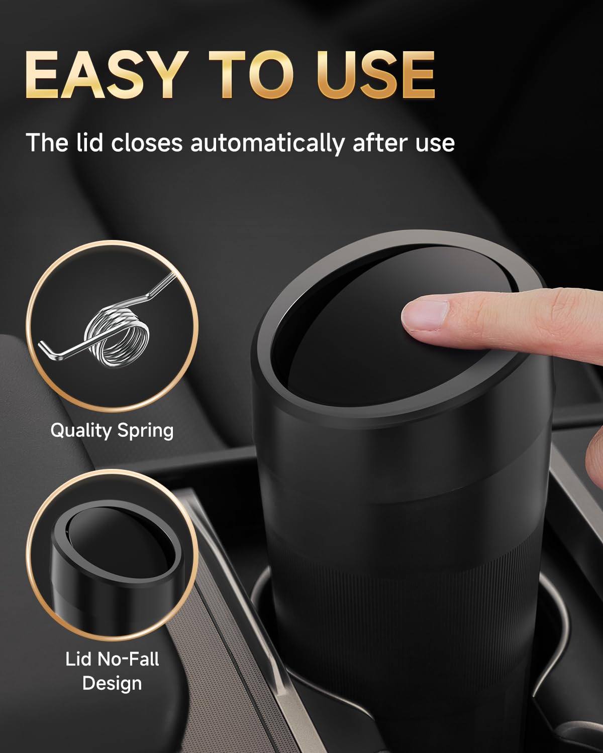 Detalle de DYLEN Car Trash Can ABS