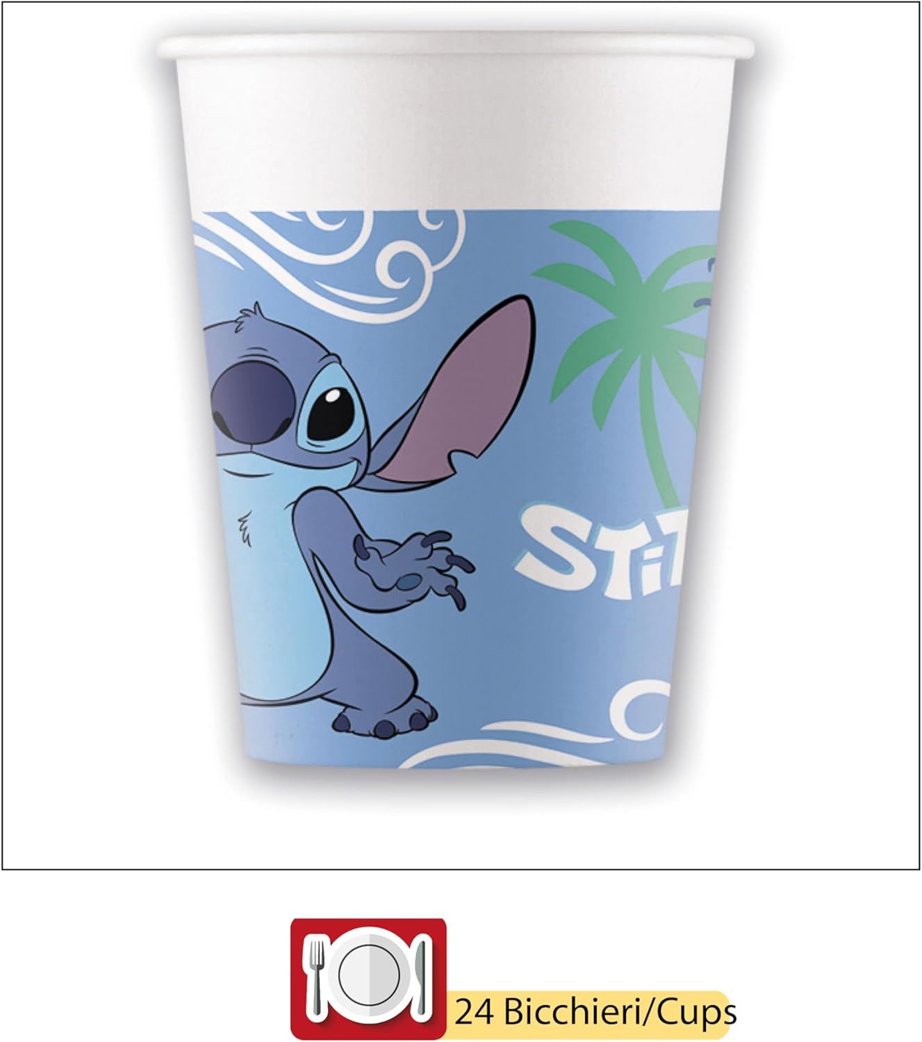 Thumbnail 2 de Ciao-Kit Disney Stitch & Angel 24 persone 🍽️