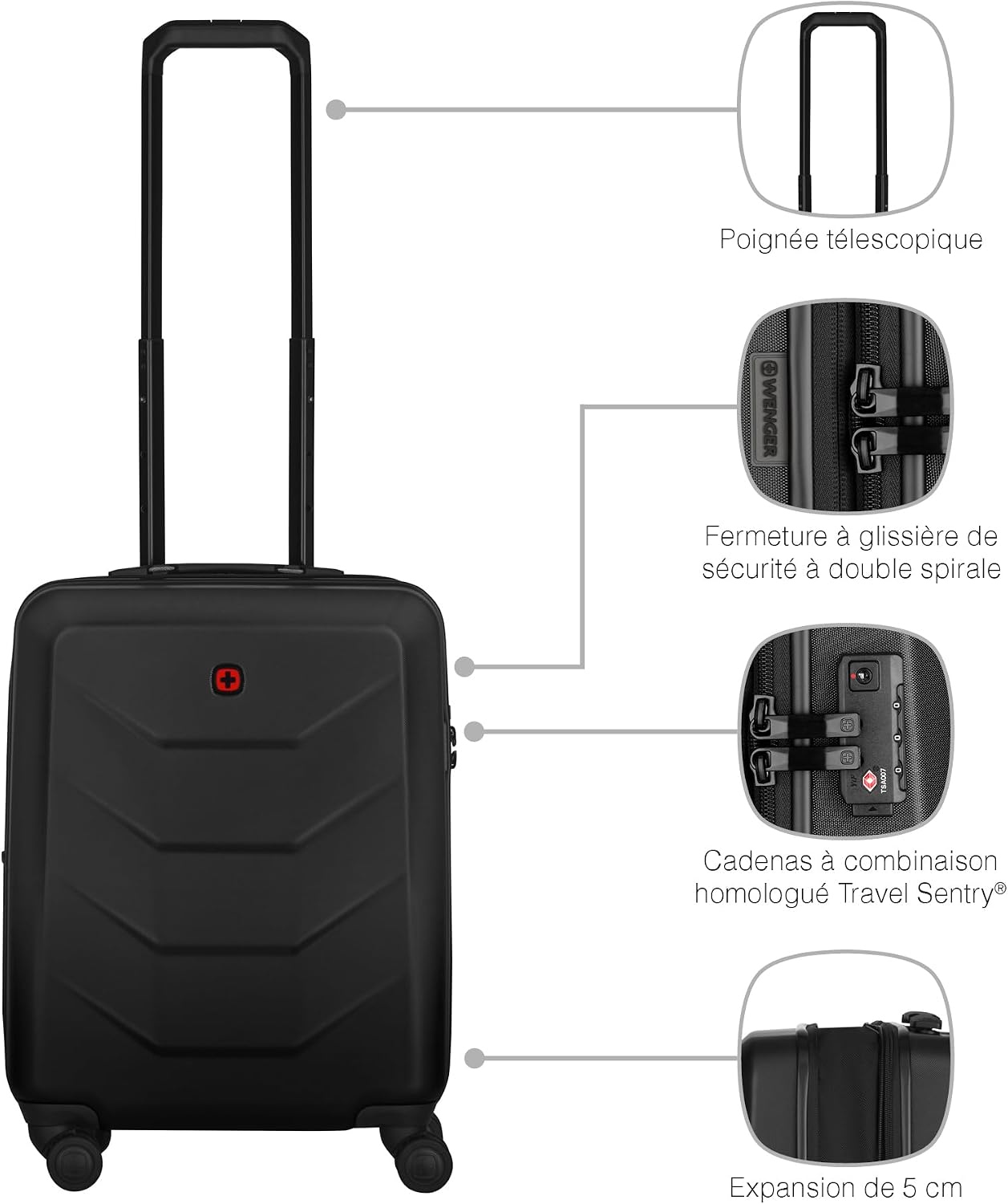 Detalle 2 de Wenger Prymo Valise 36 L