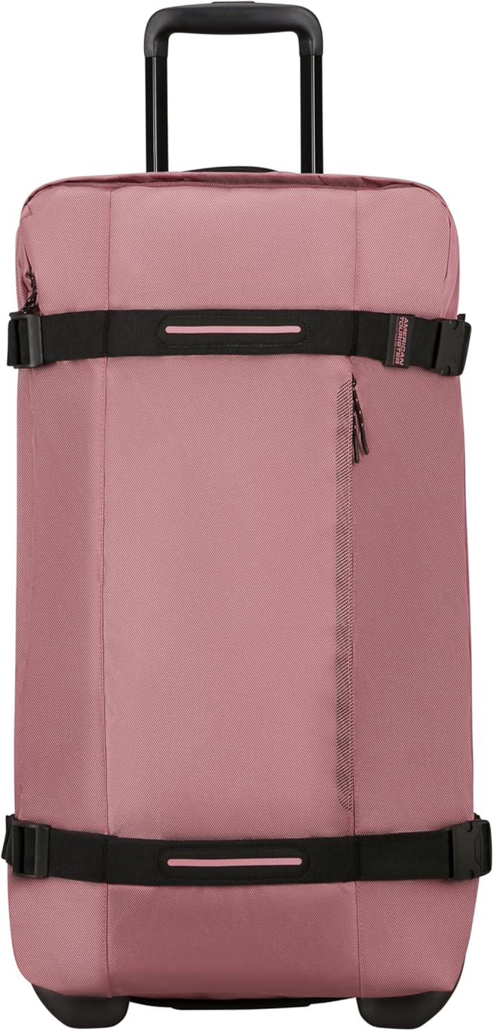 Thumbnail 1 de American Tourister Urban Track: borsa da viaggio con 2 rotelle 68 cm, 84 L e chiusura TSA integrata (rosa Lilas Pink)