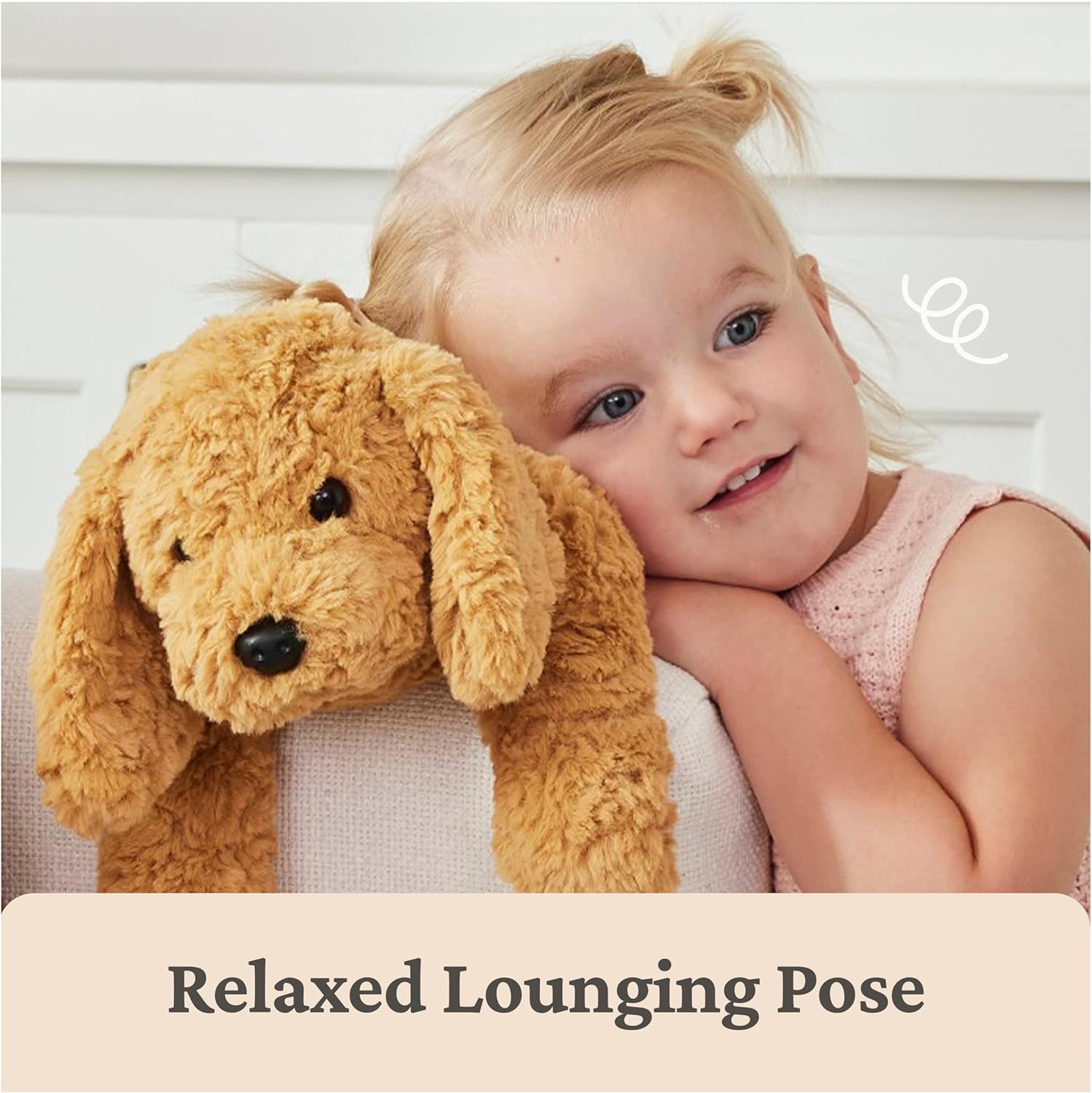 Thumbnail 4 de GUND Forever Friends Muttsy Dog Plush Toy (14”) – Amber
