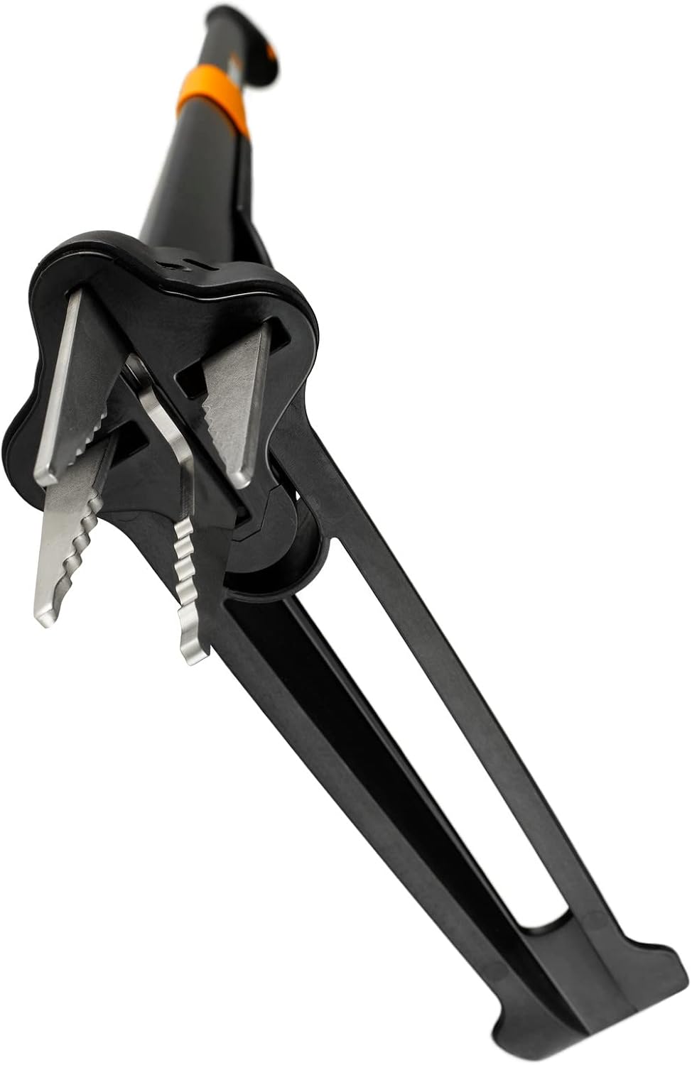 Thumbnail 5 de Fiskars Désherbeur Xact 1 m – bras en acier inoxydable et poignée plastique, noir/orange
