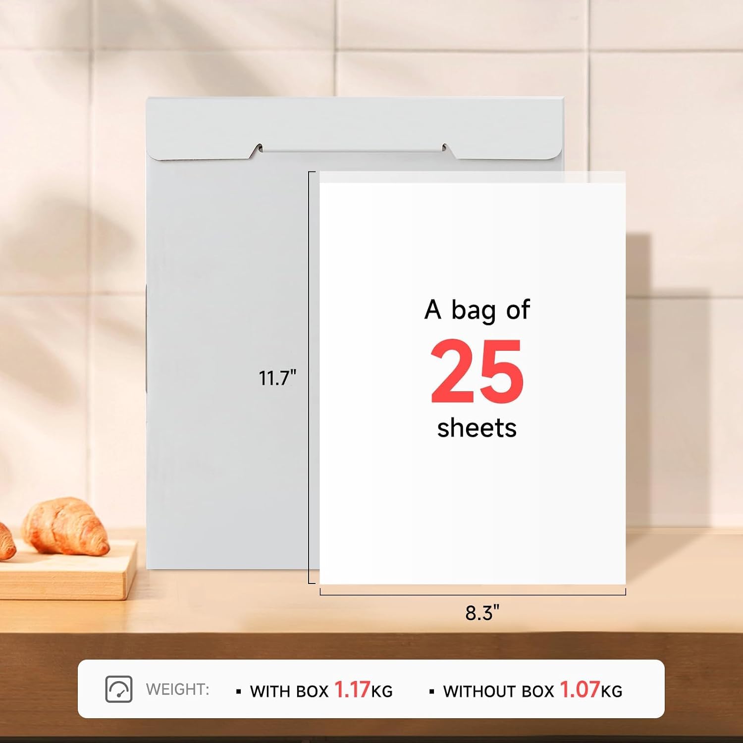 Thumbnail 5 de CAKESTAR A4 Edible Icing Sheets, 25-Pack, 11.7 × 8.3 in Sugar Paper