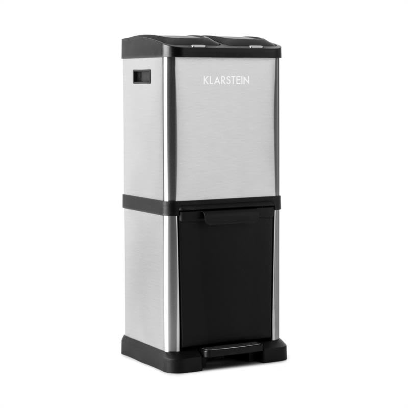 Detalle de Klarstein Ökosystem² Waste Separator, 30 L, Three Compartments