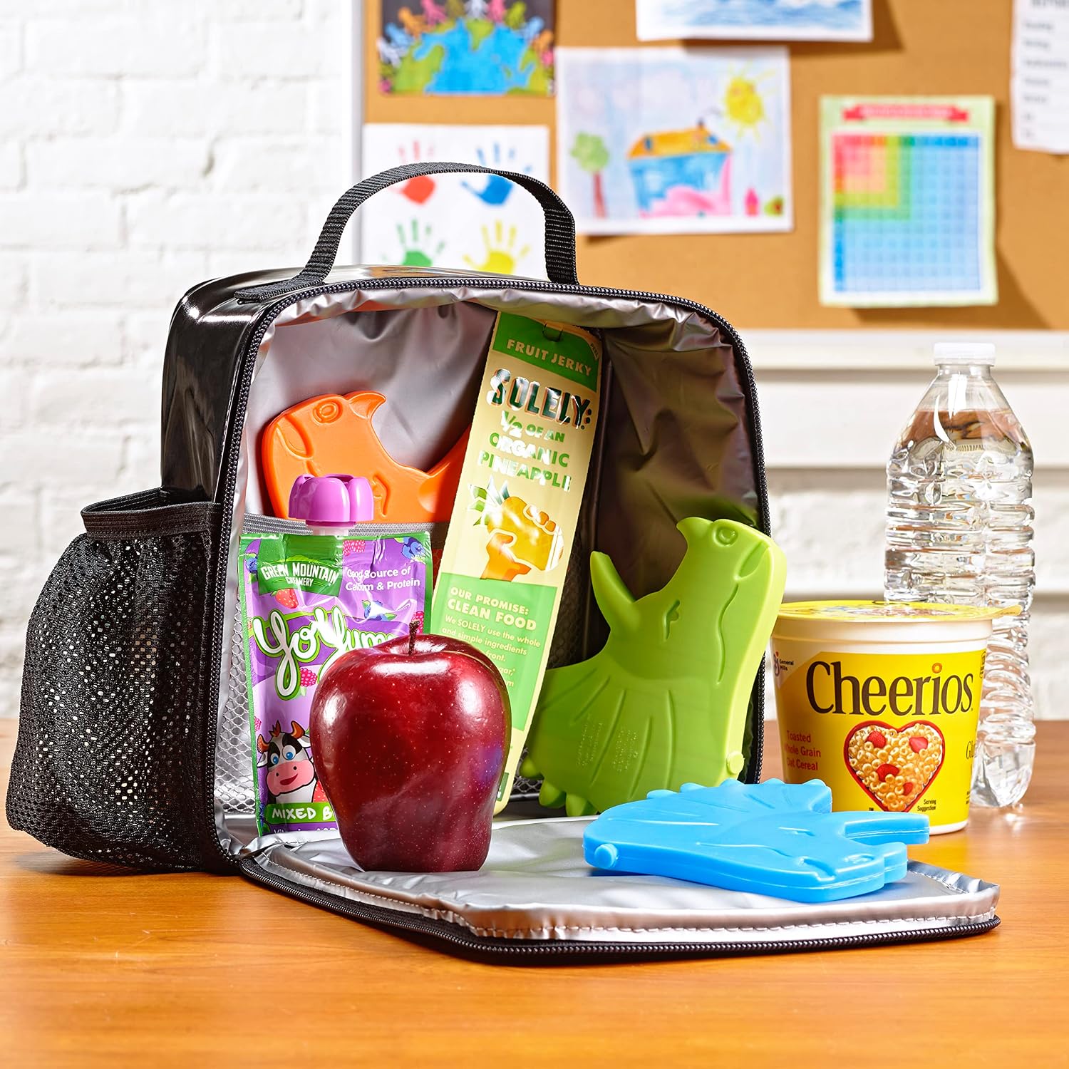 Detalle 2 de Cool Coolers Lunch Box Ice Packs, Dinosaur