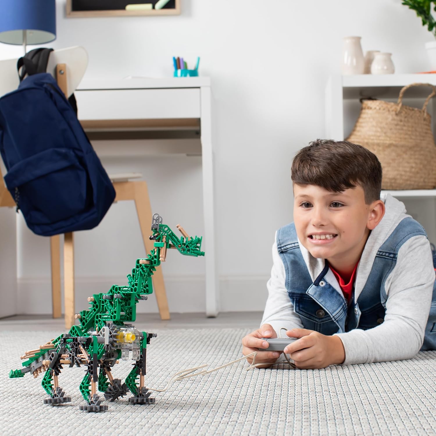 Thumbnail 4 de K’NEX K’Nexosaurus Rex Motorised Building Set (255 pieces) – Basic Fun 12468