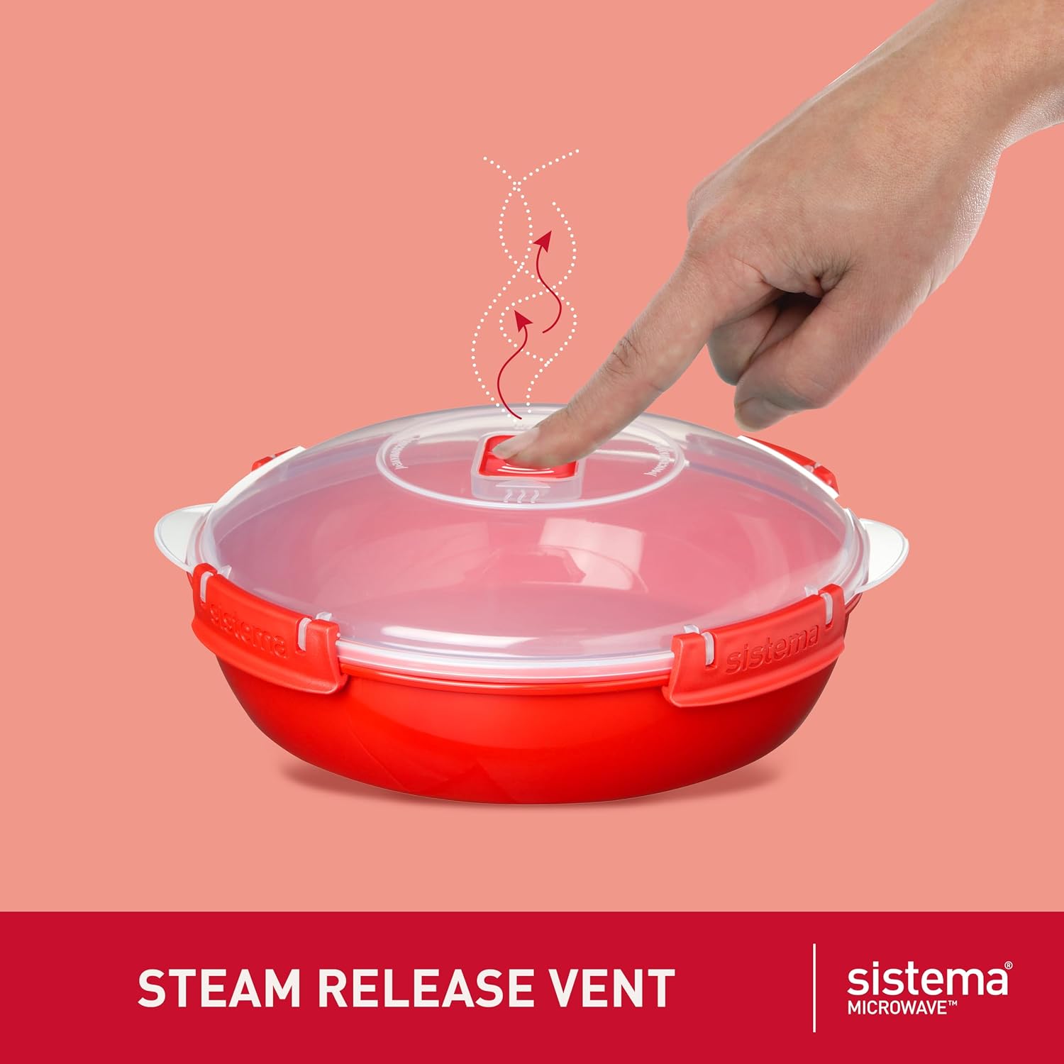 Detalle 1 de Round Microwave Container 1.3 L