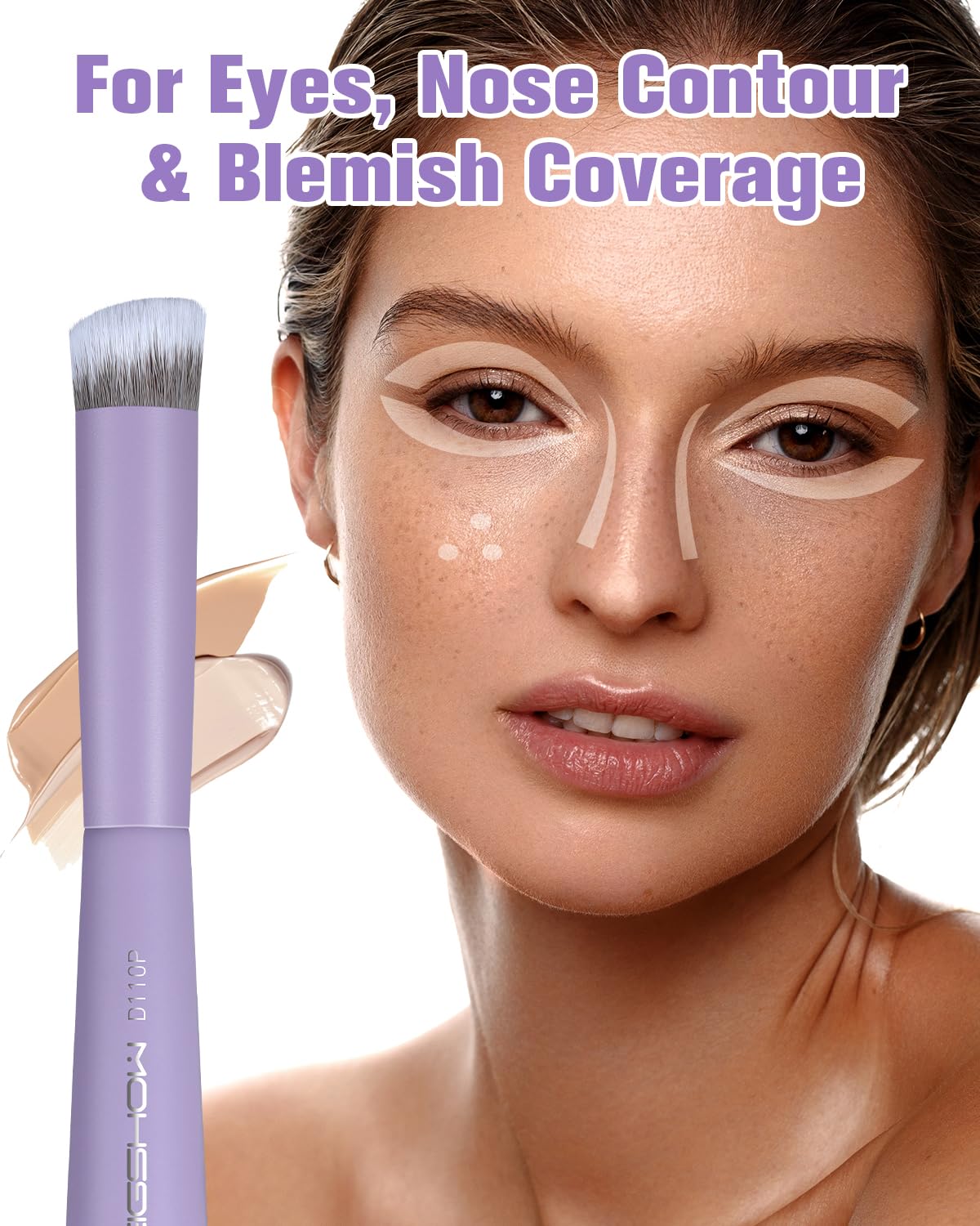 Detalle 2 de EIGSHOW Dual-Ended Makeup Brush, Purple