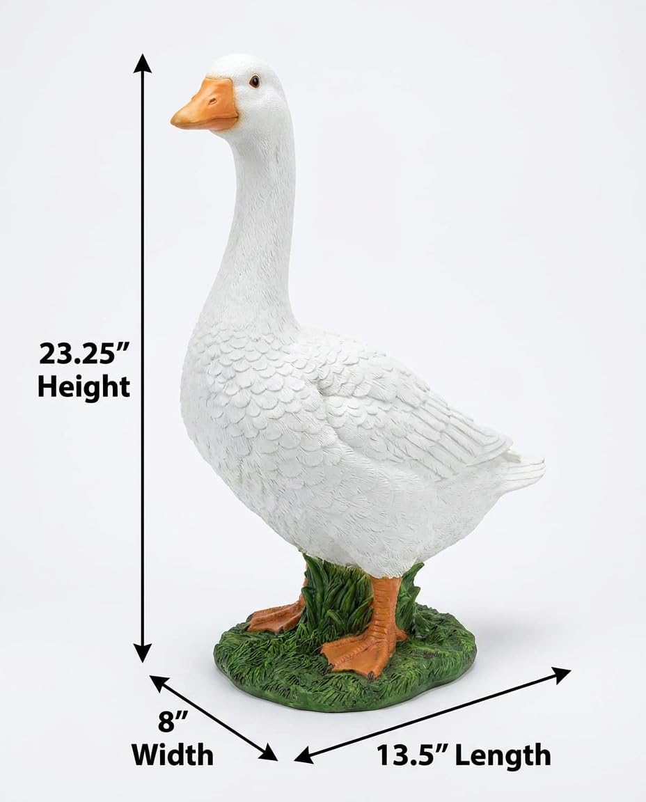 Thumbnail 4 de iStatue Porch Goose Statue 23 Inch