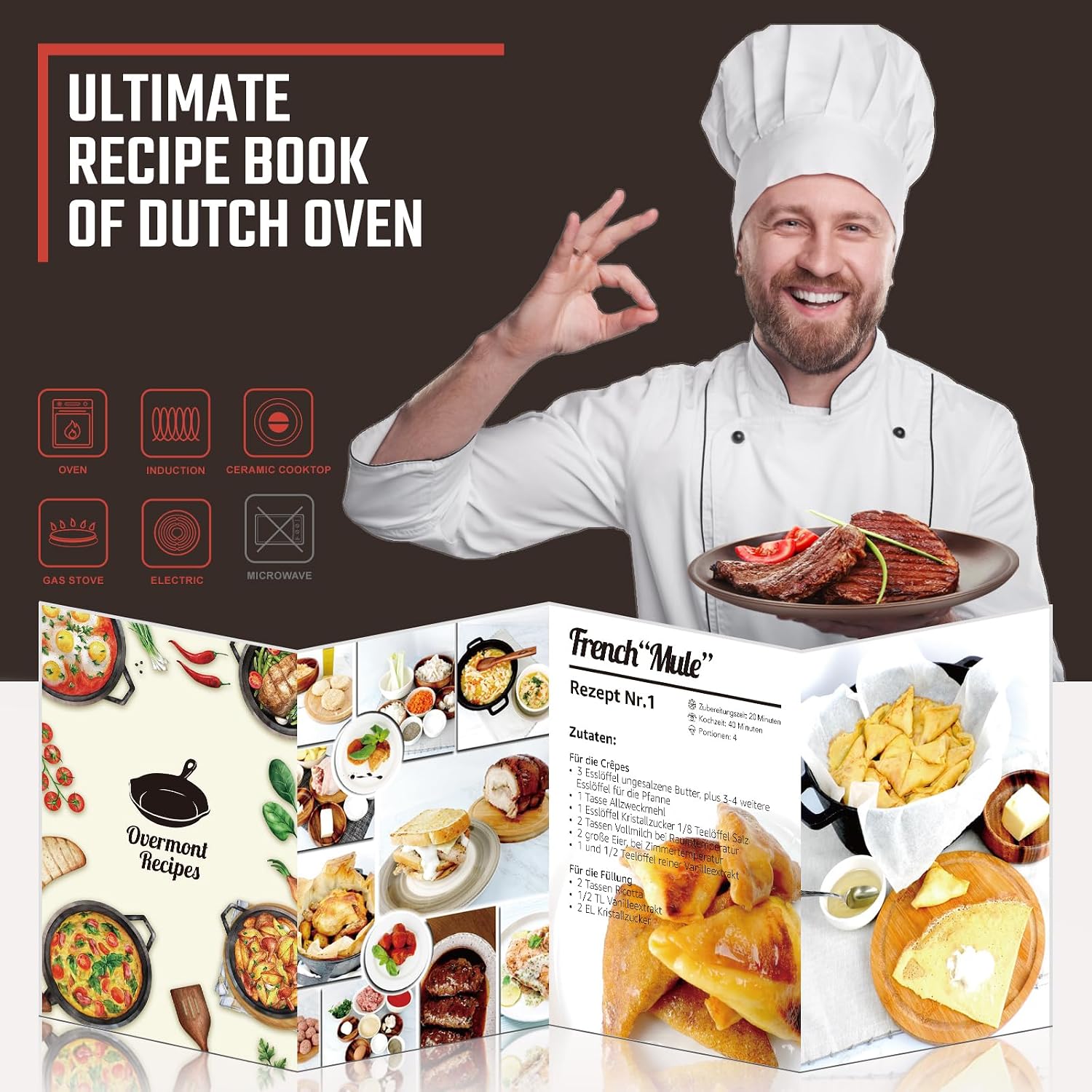 Detalle 2 de Overmont Dutch oven 7QT