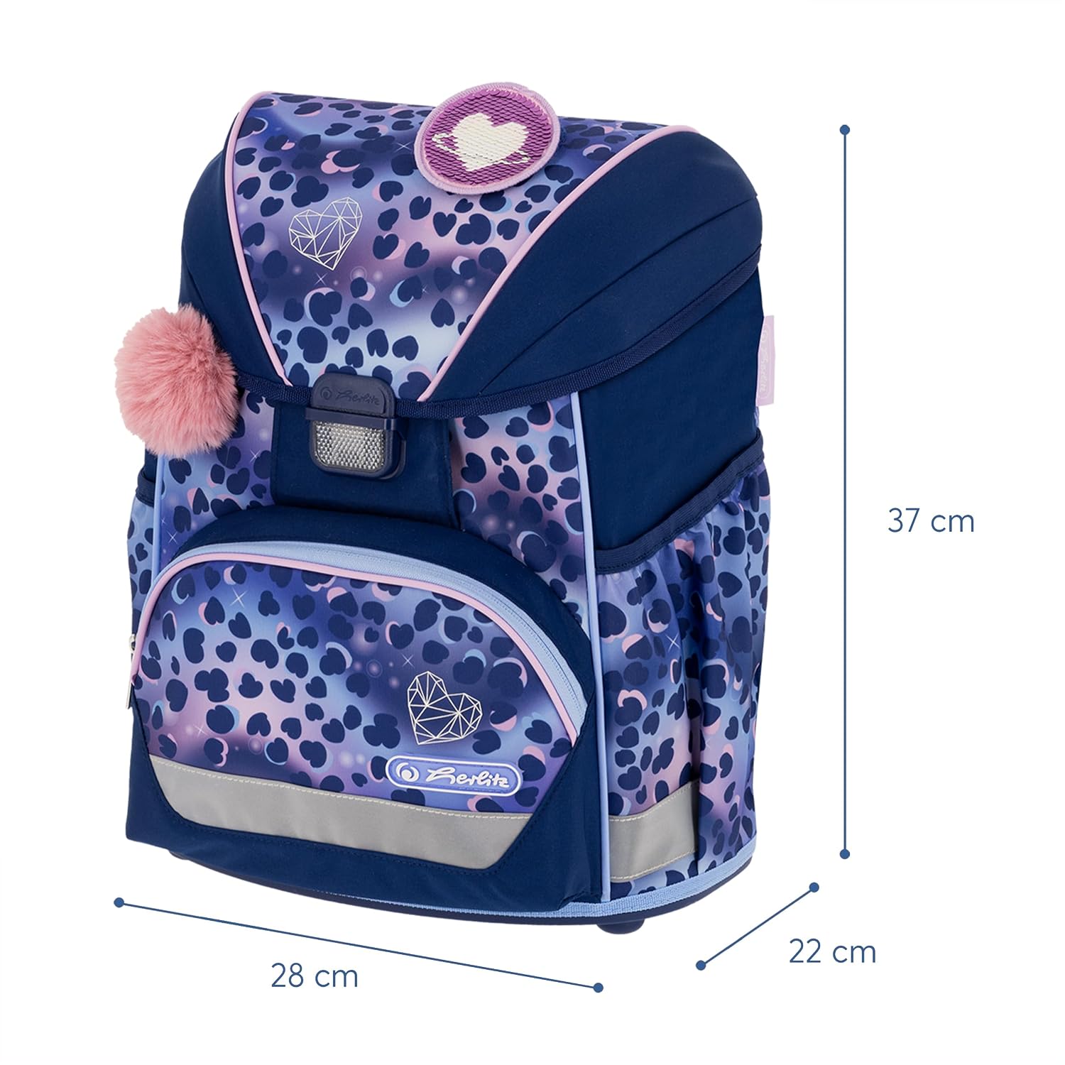 Thumbnail 2 de herlitz Schulranzen Set Ultralight XL Ergonomische Schultasche 22 L – 6-teilig, 1. Klasse (Junge/Mädchen)