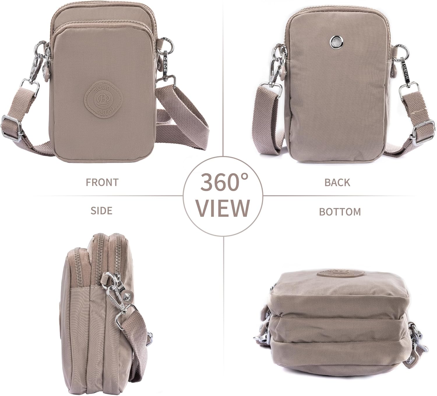 Thumbnail 6 de OPXTO Small Women’s Crossbody Bag with Adjustable Strap