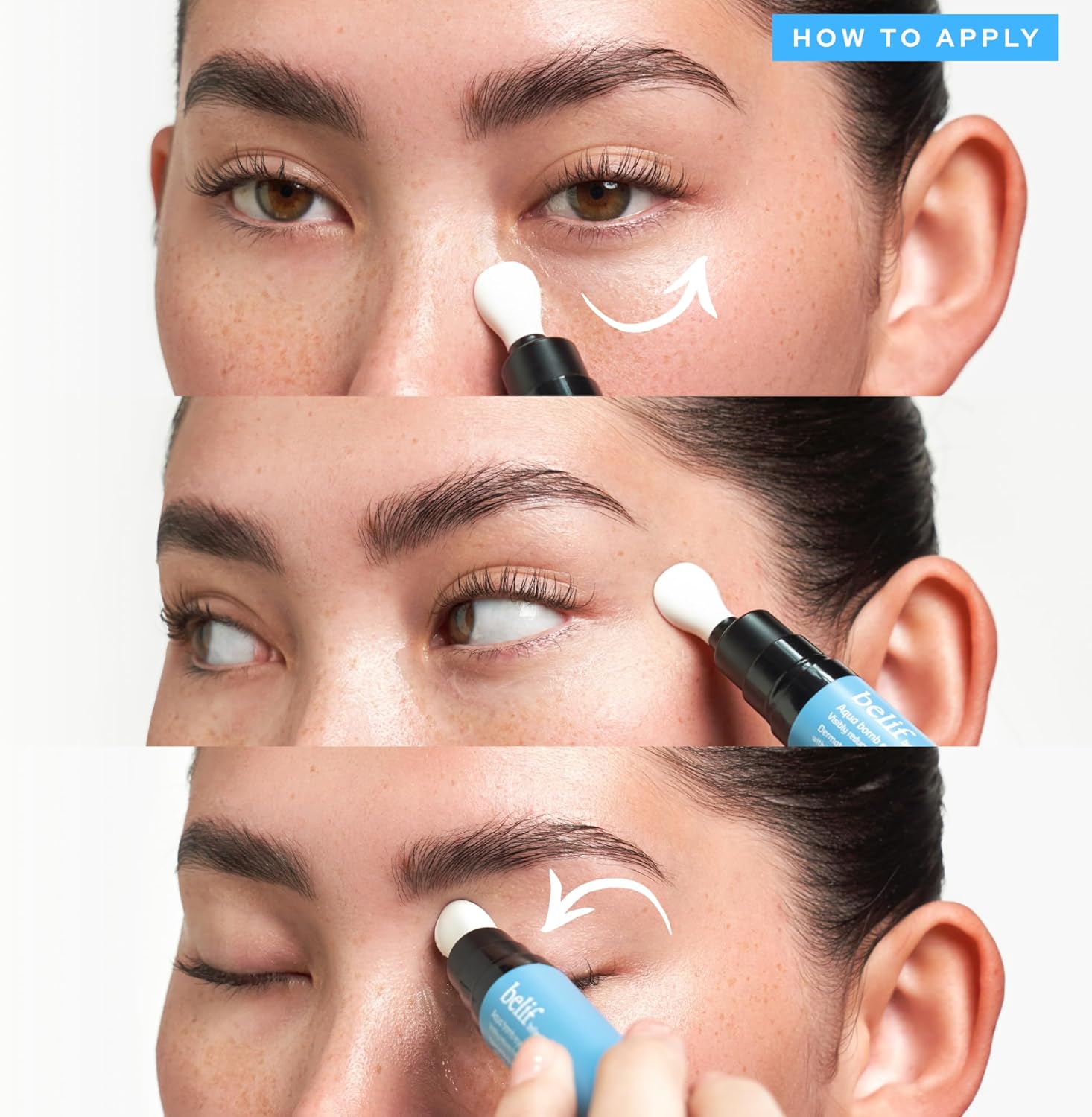 Thumbnail 6 de belif Aqua Bomb Cooling Eye Gel: gels a base di caffeina e acido ialuronico per occhi freschi