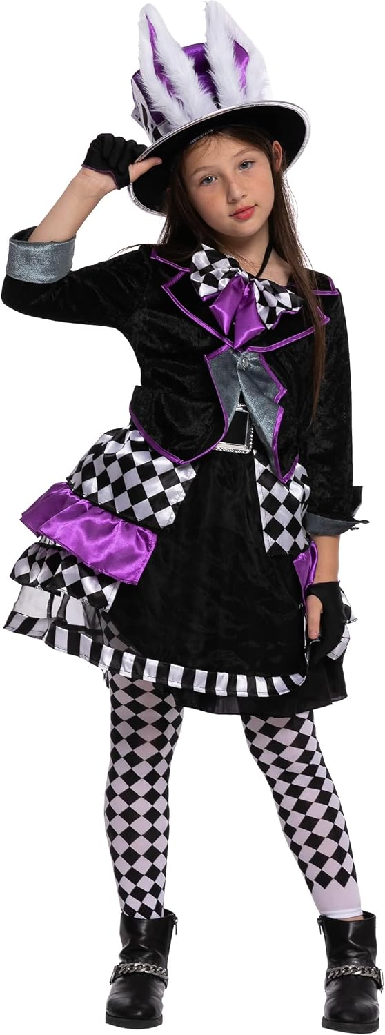 Detalle de Spooktacular Creations Dark Mad Hutmacher Kostüm S