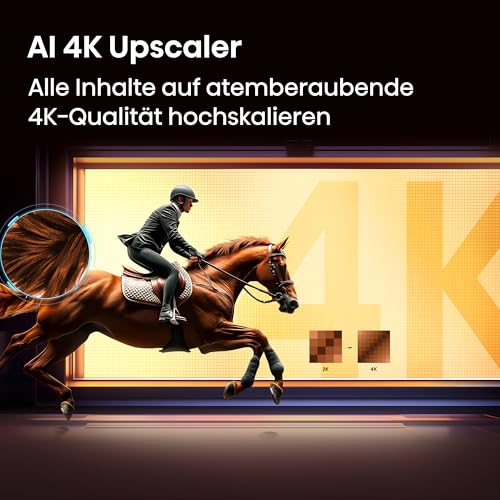 Detalle de Hisense 50E7DS – 50 Zoll 4K QLED Smart TV mit Hi-View AI Engine