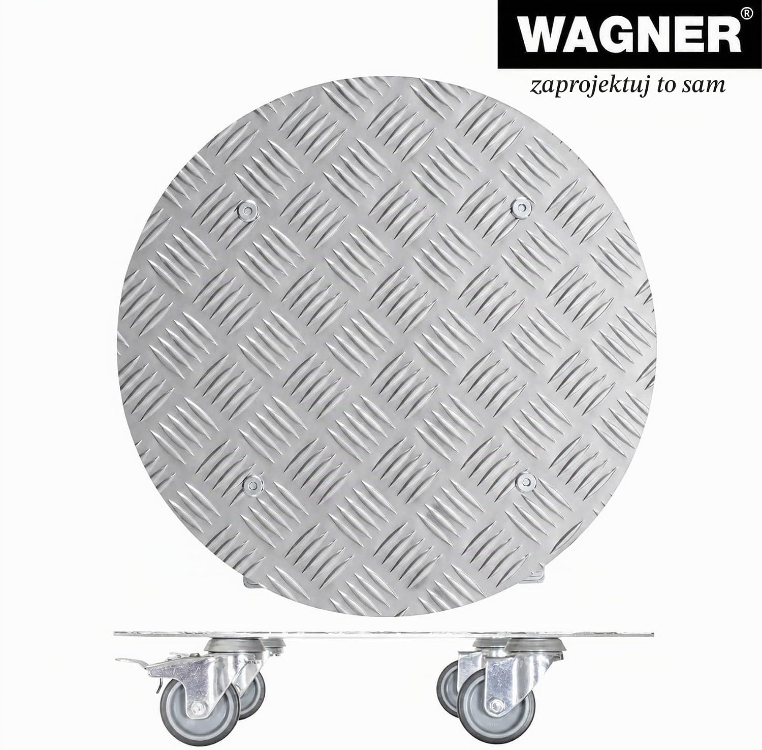 Detalle 1 de WAGNER 20700201 Multiroller Alaska – podstawa pod donicę Ø 38 cm, 150 kg