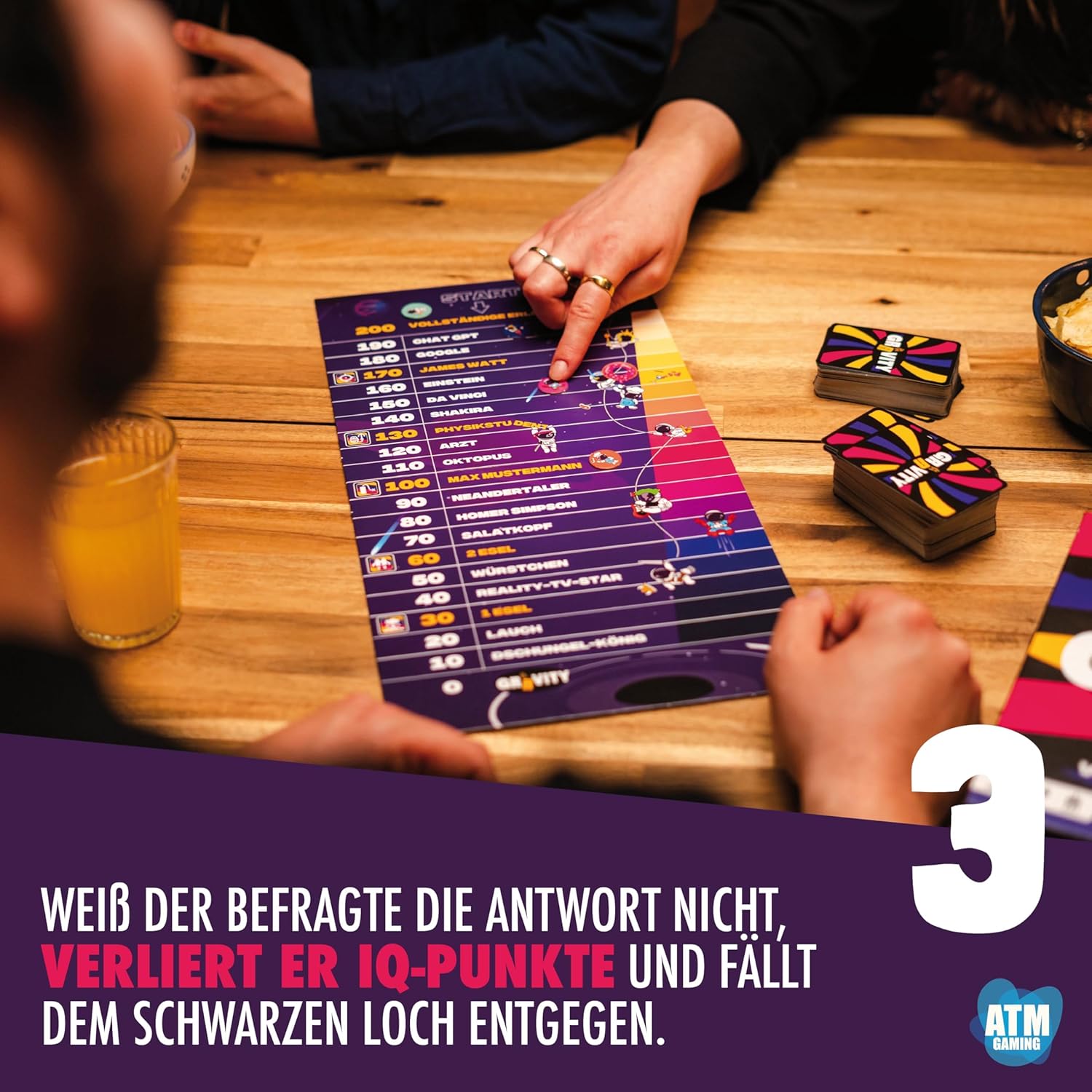 Detalle de Gravity Gesellschaftsspiel Wissen, 2 bis 8