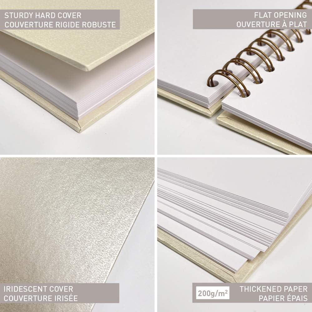 Thumbnail 1 de Clairefontaine Album 95433C_da personalizzare – 40 fogli 200 g in formato 32x24 cm