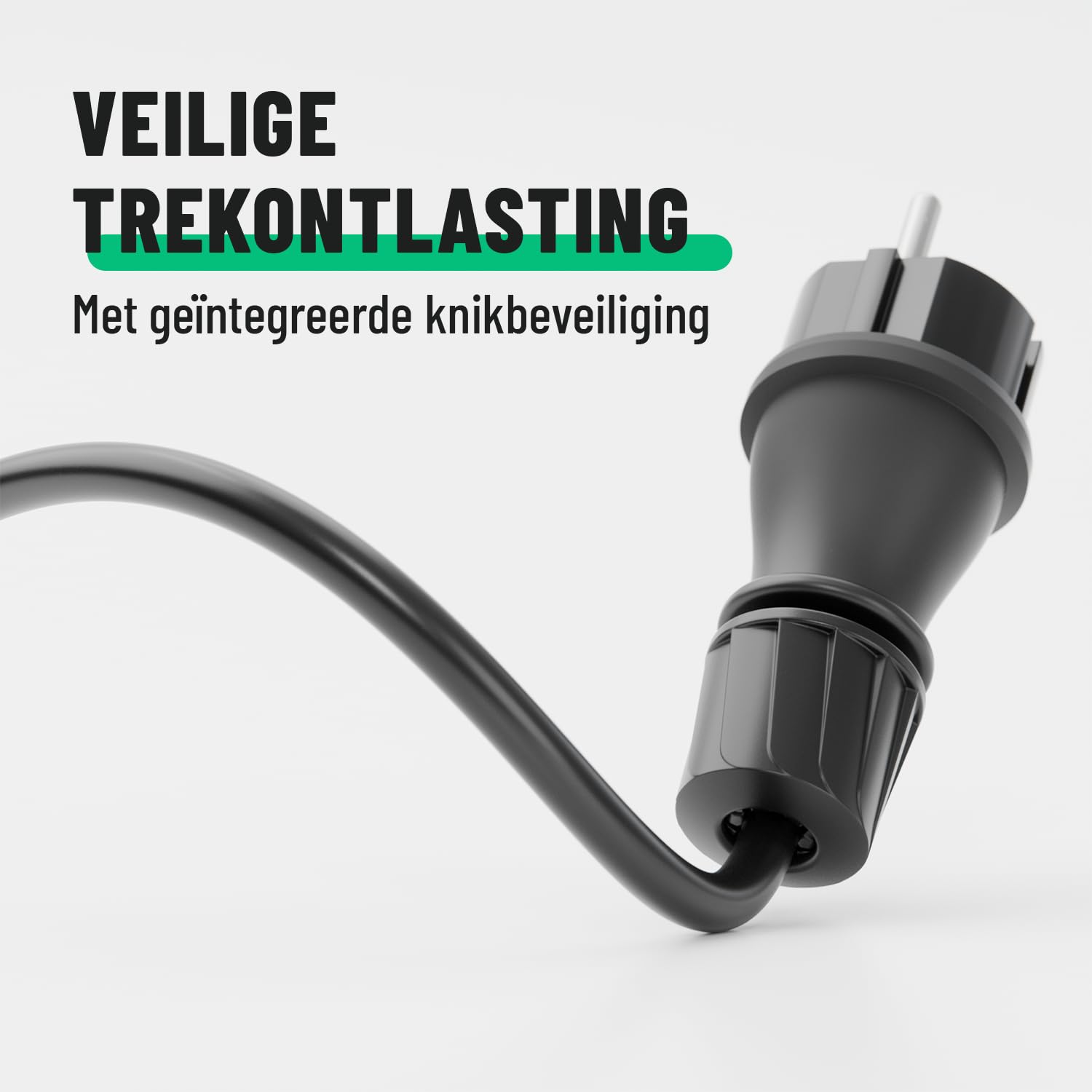 Thumbnail 5 de greate 501400 Schuko-stekker 230 V met IP54, trekontlasting en knikbescherming