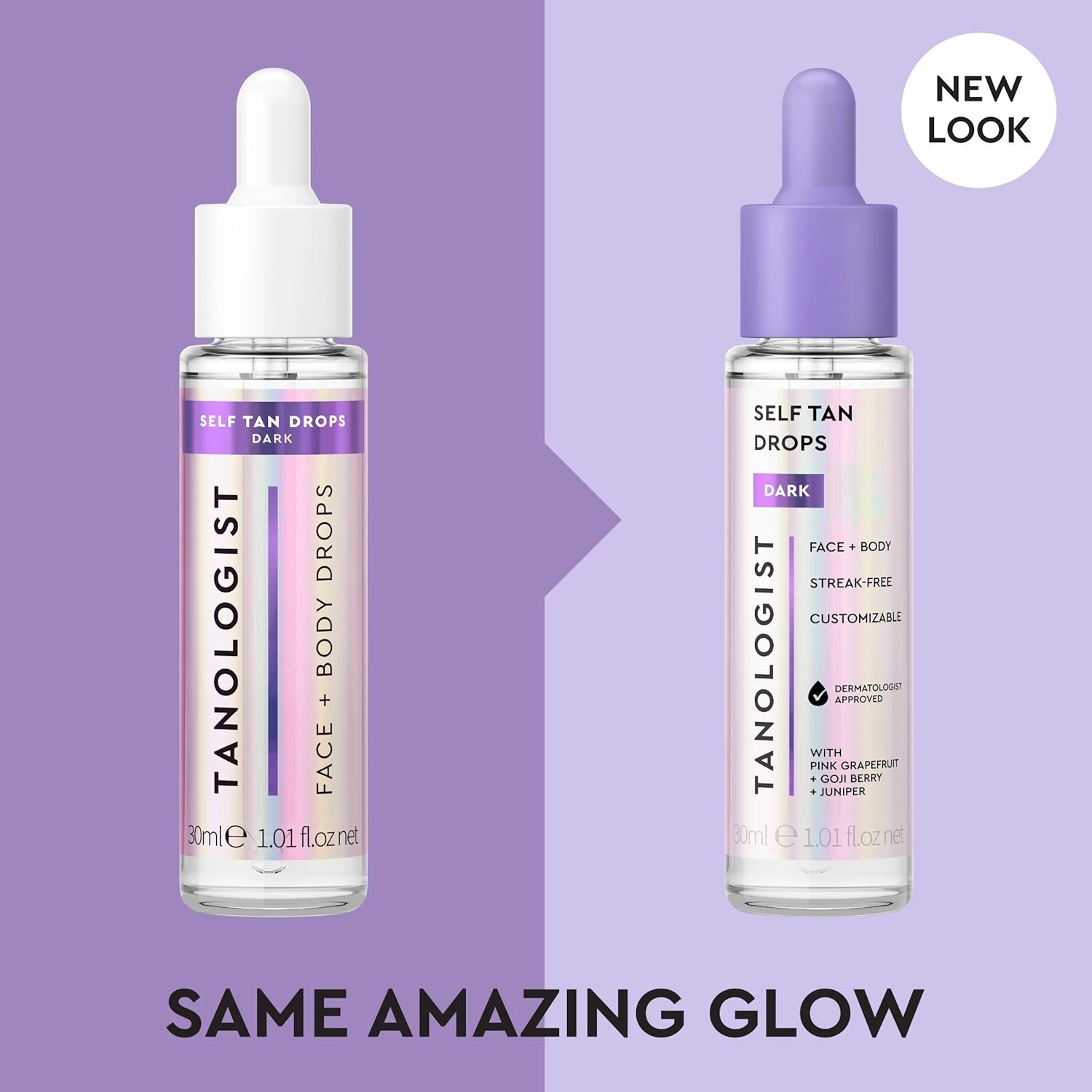 Thumbnail 1 de Tanologist Dark Self Tan Drops: Customizable, Streak-Free Glow for Face and Body