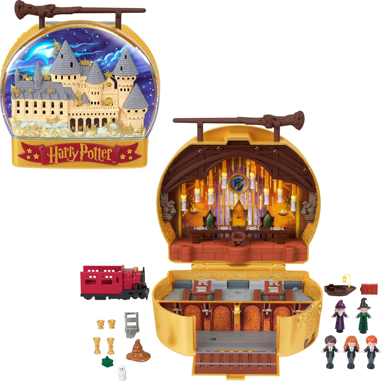 Detalle de Polly Pocket Harry Potter Compact with 5 Dolls
