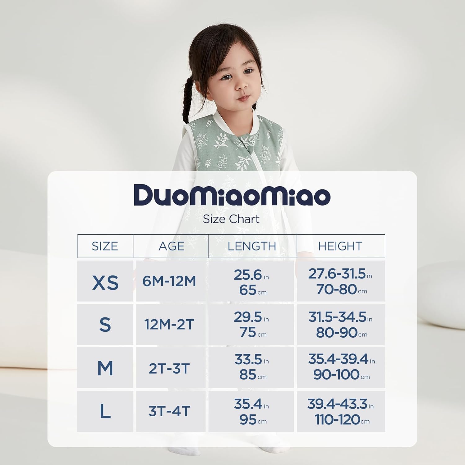 Thumbnail 5 de Duomiaomiao 1.5 tog cotton toddler sleeping bag