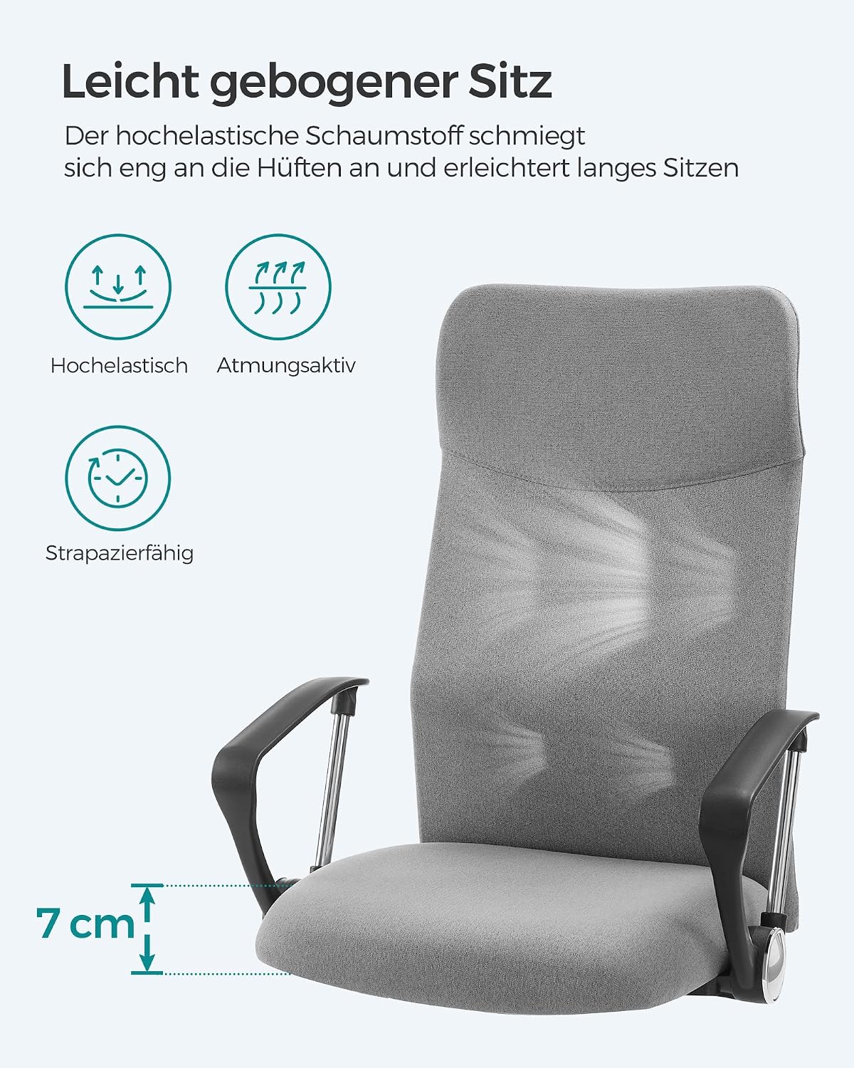 Thumbnail 5 de SONGMICS OBN034G01 Bürostuhl