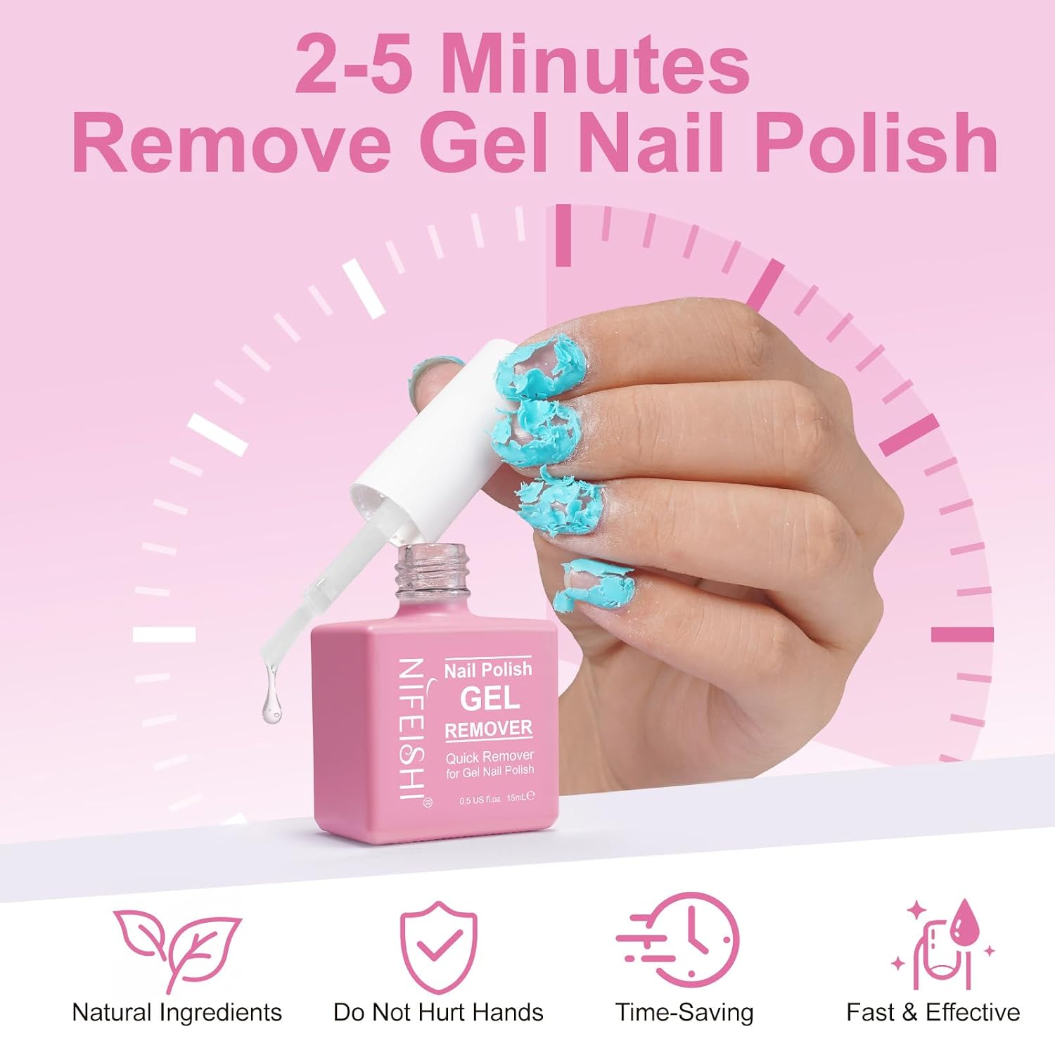 Detalle 2 de Gel Nail Polish Remover