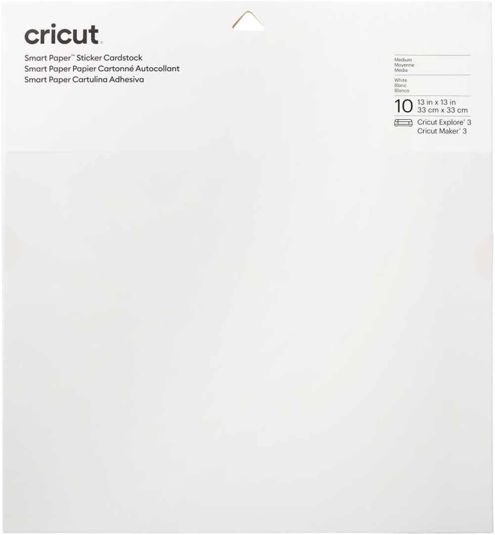 Thumbnail 6 de Cricut Smart Paper Sticker Cardstock (Pastels) – 10 sheets, 33cm x 33cm
