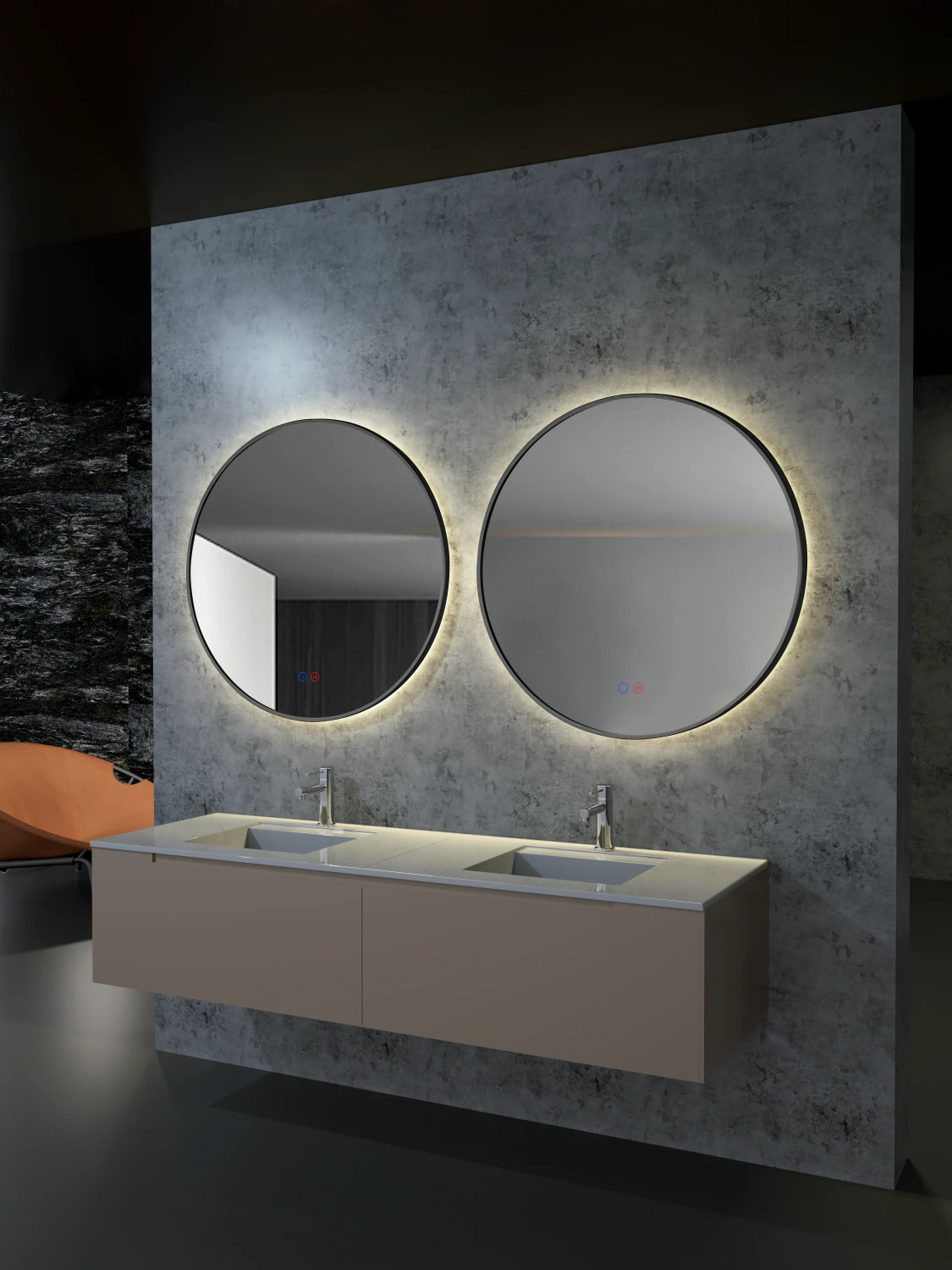 Thumbnail 1 de Ledimex Espejo redondo Fun 🪞