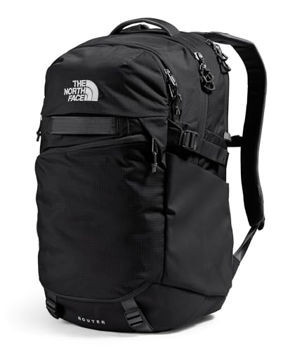 Thumbnail 1 de The North Face Router Everyday Laptop Backpack (Blk/Blk-NPF) — 40L, Fits 17" Laptop