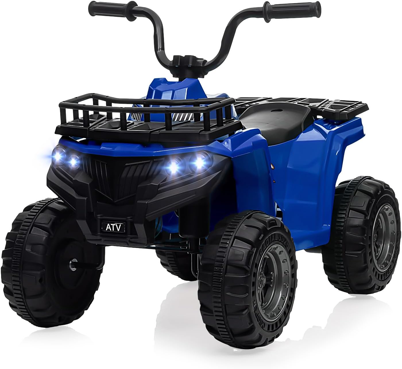 Detalle de GarveeLife elektryczny quad dla dzieci 12 V, dwa silniki, LED i muzyka