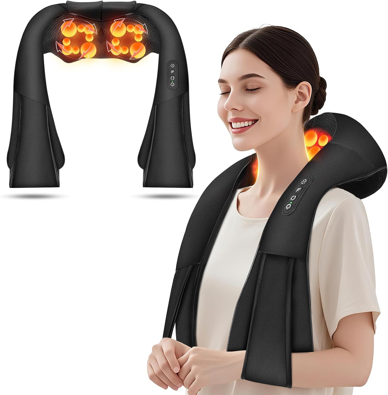 Thumbnail 6 de AERLANG Nackenmassagegerät mit Wärme Shiatsu