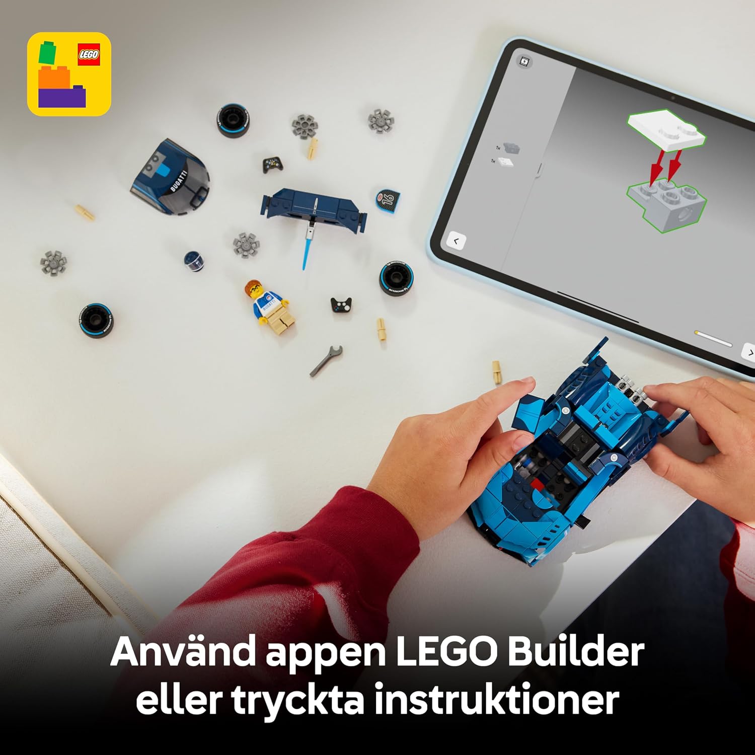 Thumbnail 5 de LEGO Speed Champions Bugatti Vision GT 77253 – byggsats med 284 delar