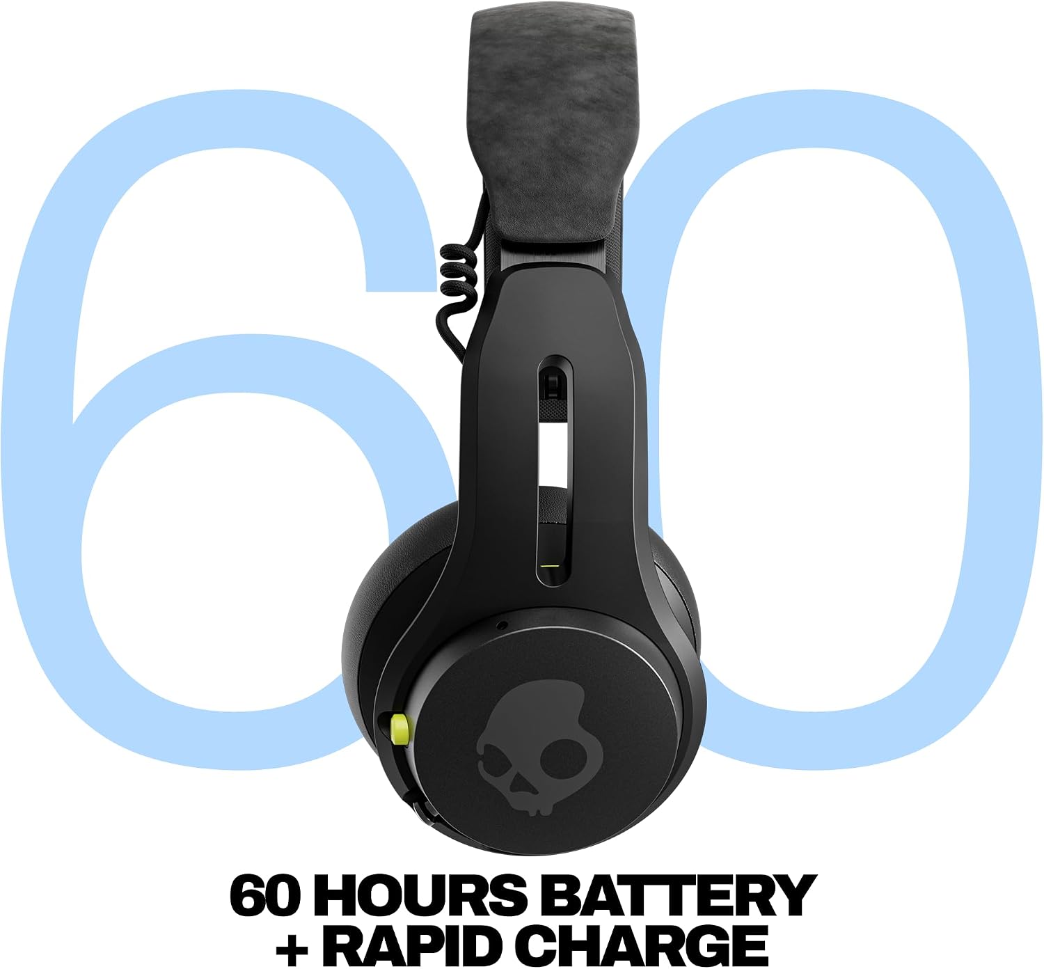 Detalle de Skullcandy Icon ANC : Casque Supra-Auriculaire Bluetooth avec ANC, 60 h d’autonomie et Stay-Aware