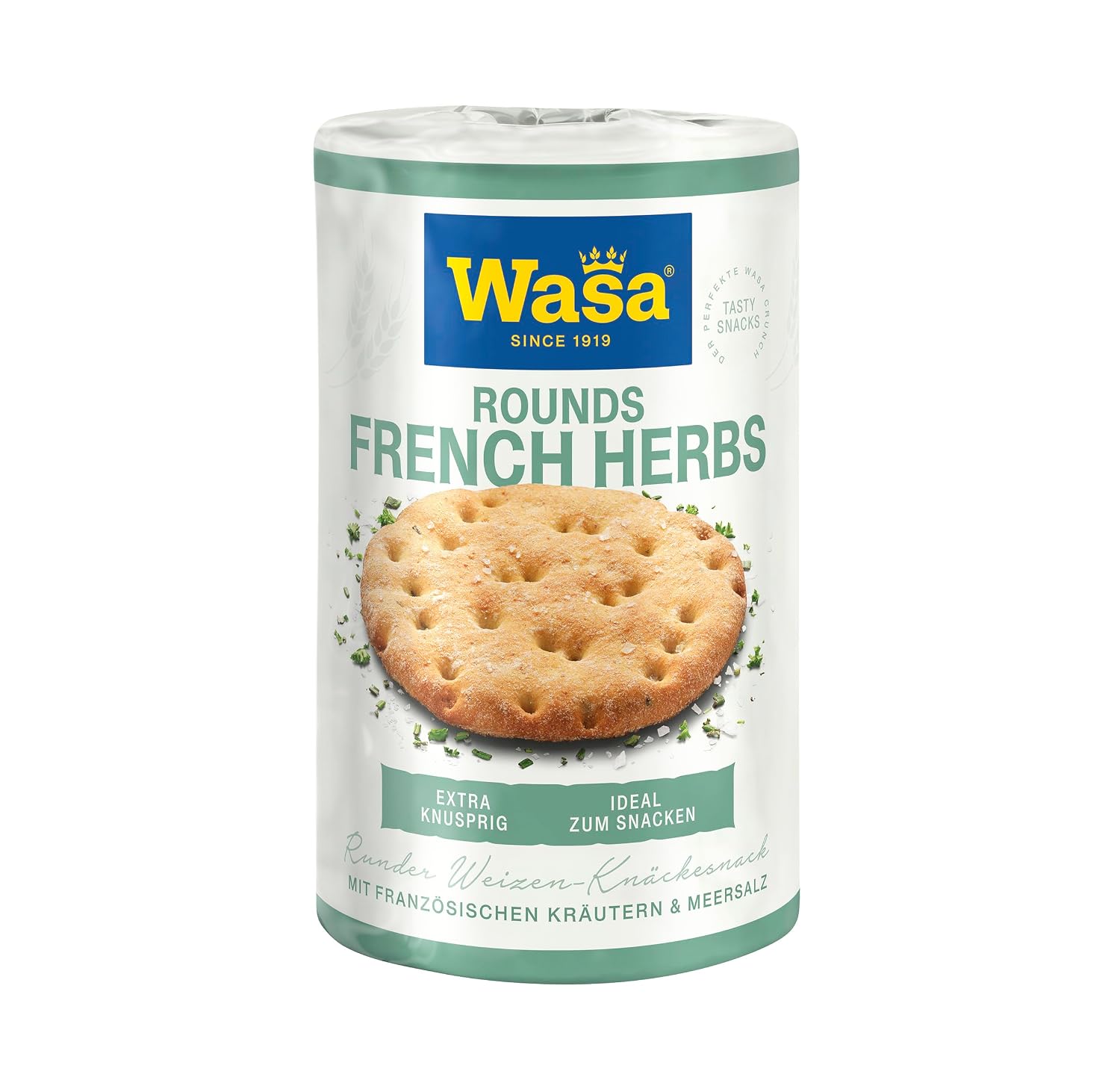 Detalle 1 de Wasa Tasty Snacks Französische Kräuter Rounds 205 g