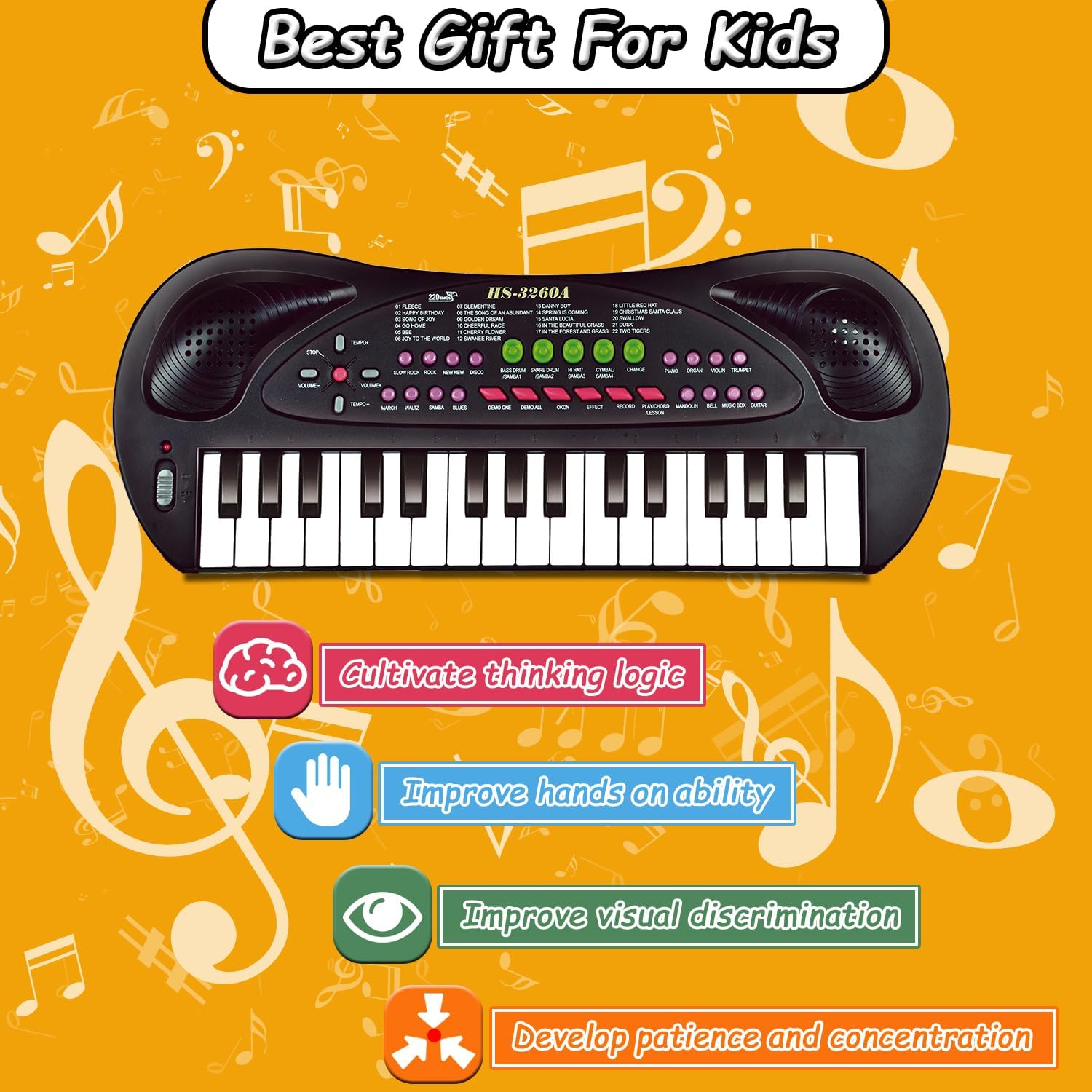 Thumbnail 4 de EKKBHKI 32 Keys Kids Piano Keyboard 🎹