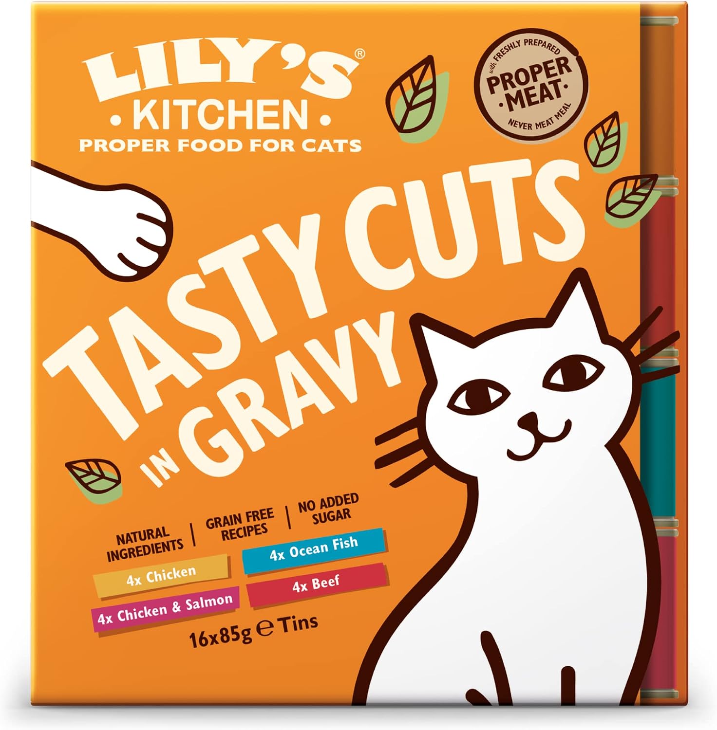 Thumbnail 6 de Lily's Kitchen Aliment humide naturel en boîte pour chats adultes — Multipack 8 x 85 g