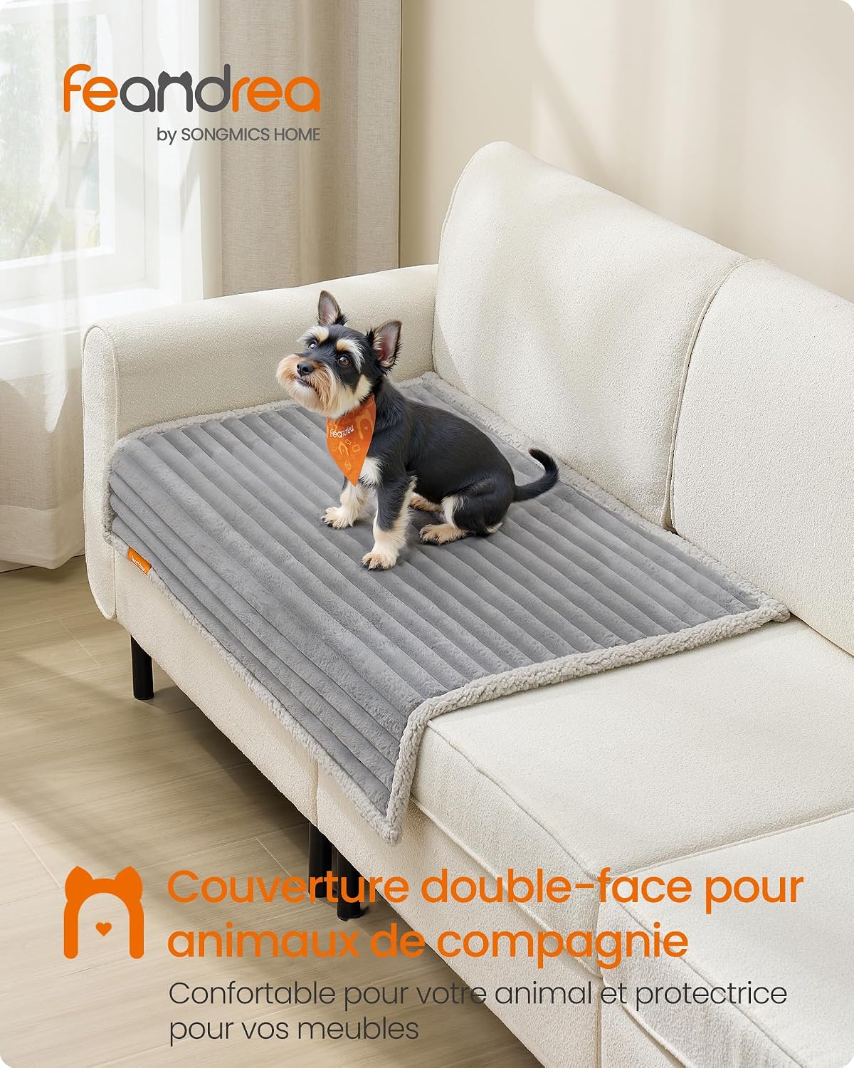 Detalle 2 de Feandrea Tapis Chien imperméable M 102 x 73 cm