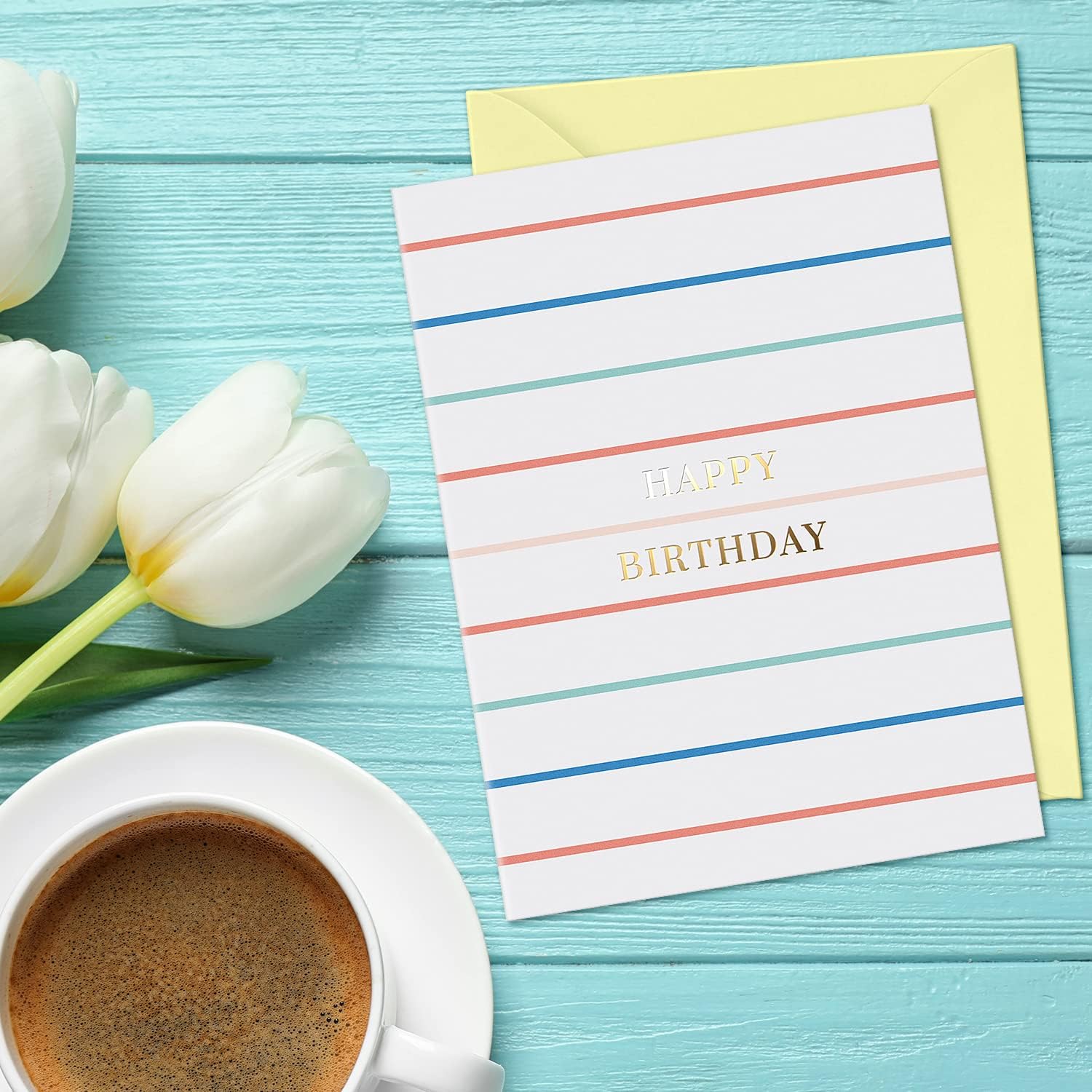 Thumbnail 5 de Sweetzer & Orange Happy Birthday Cards with Envelopes & Assortment Box (20-card variety pack)
